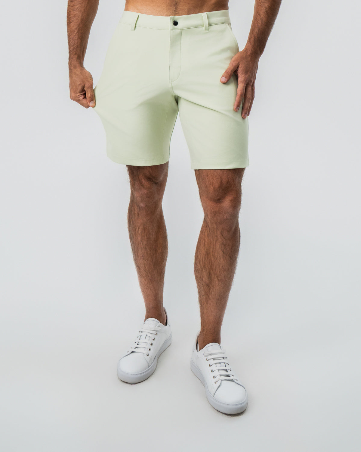 Athletic Fit Shorts - Mint Green