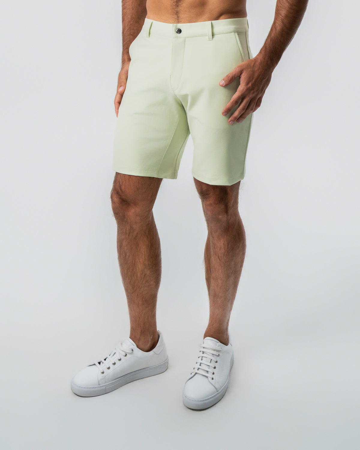 Athletic Fit Shorts - Mint Green