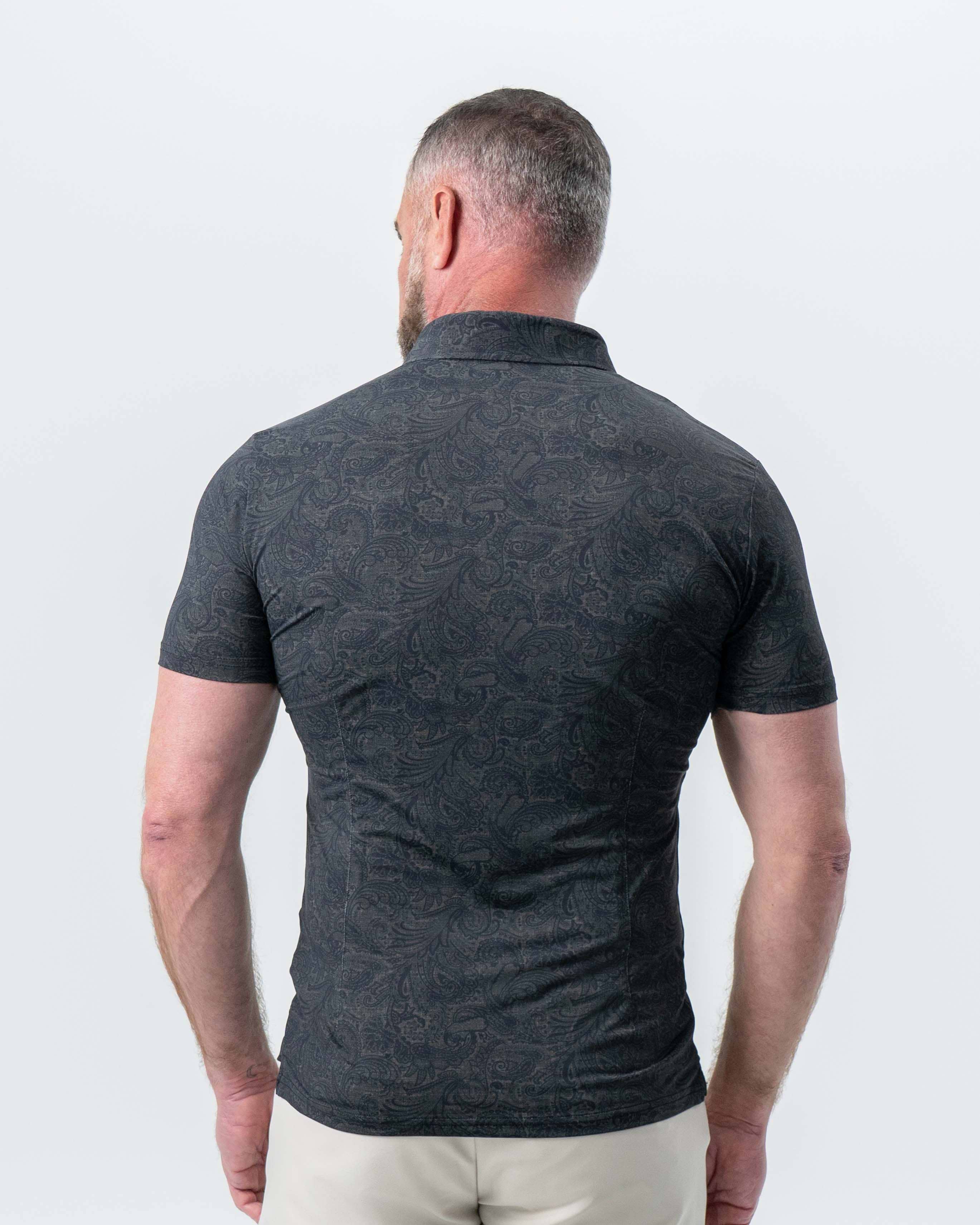 "The Sterling" Charcoal Jacquard