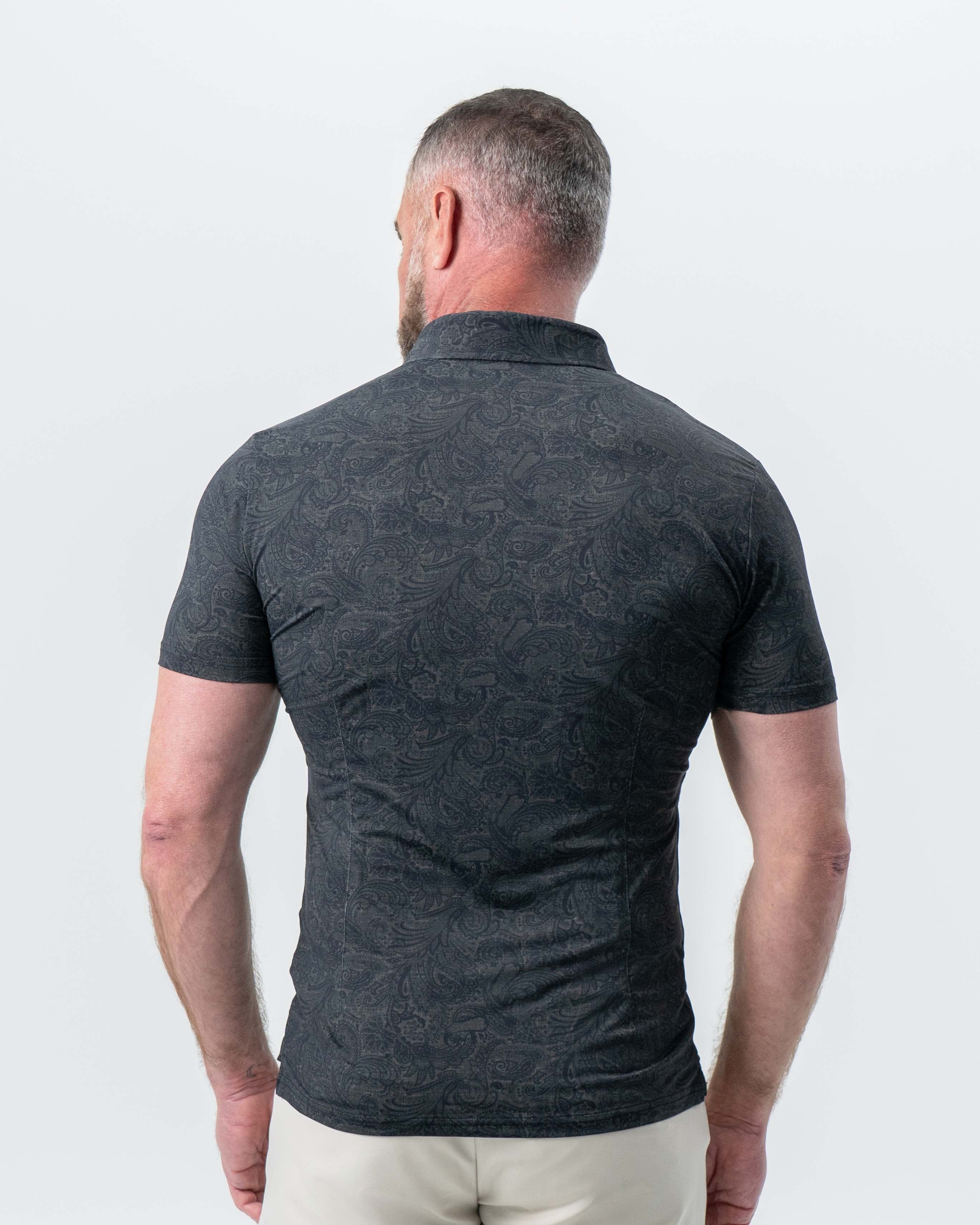"The Sterling" Charcoal Jacquard