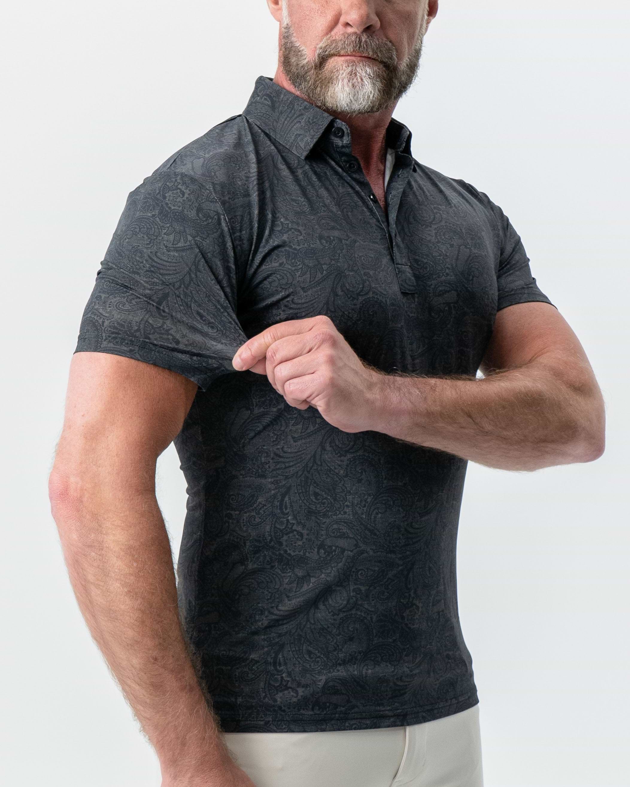 "The Sterling" Charcoal Jacquard