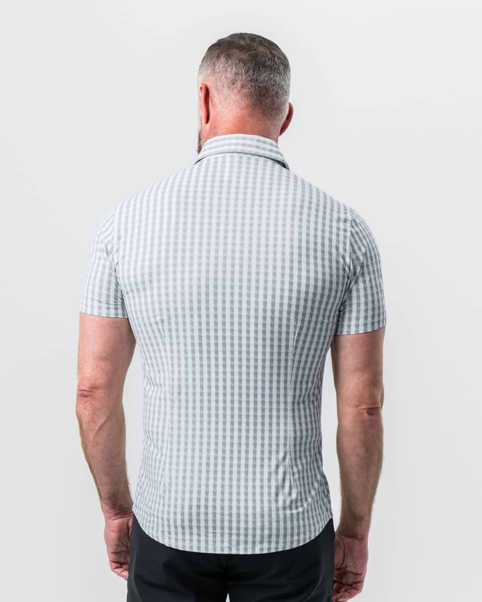 "The Strudwick" Light Olive & White Check