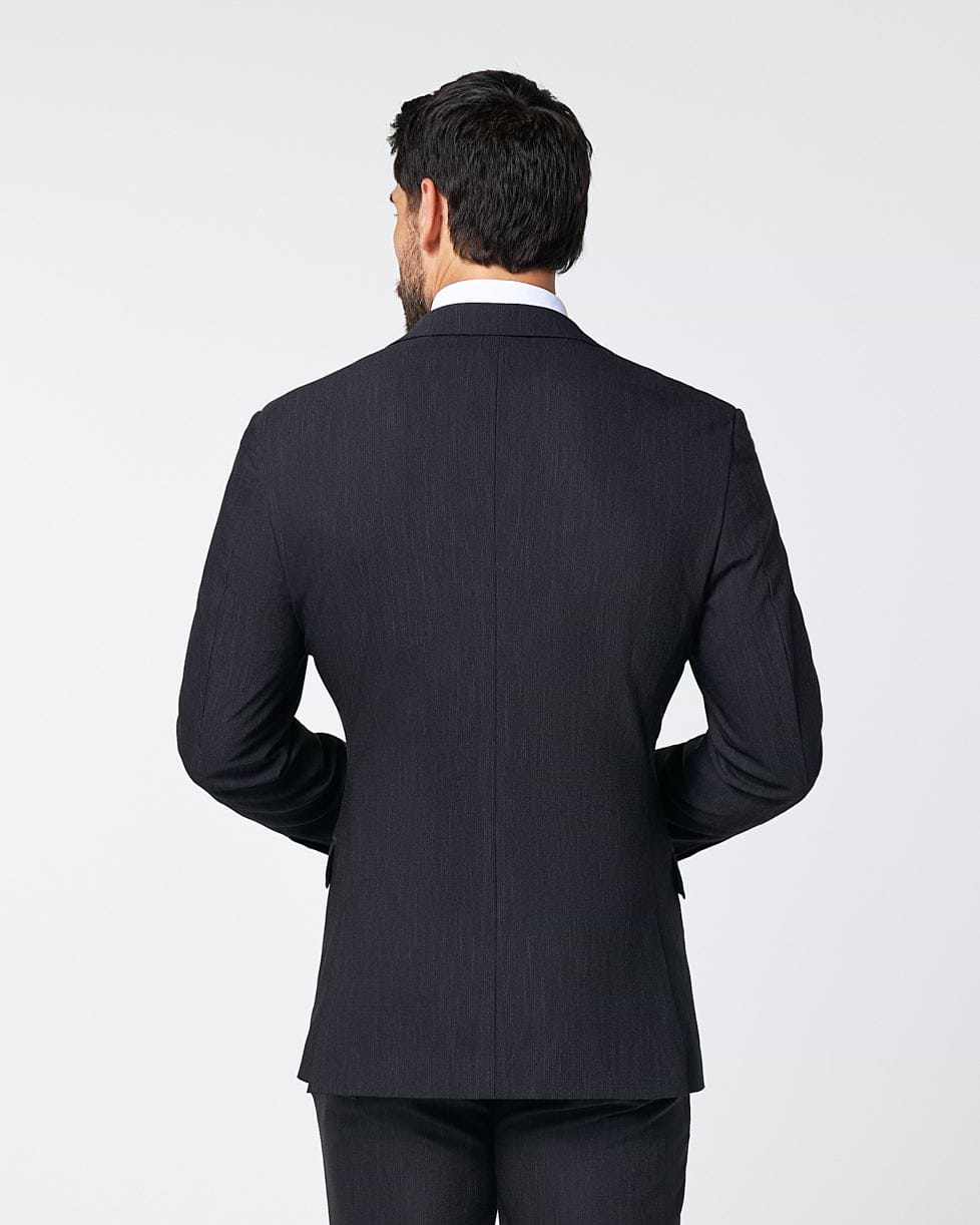 Athletic Fit Stretch Blazer - Heathered Charcoal