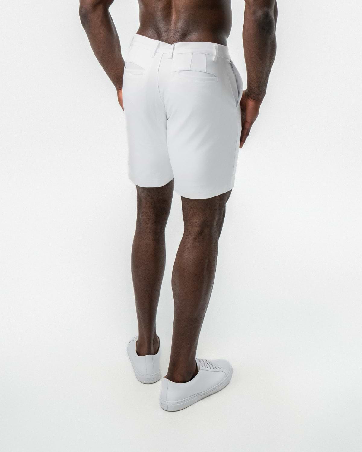 Athletic Fit Shorts - White