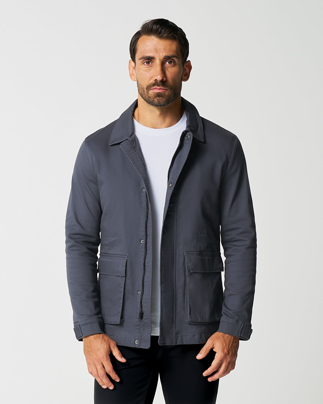 Utility Jacket - Smoked Navy