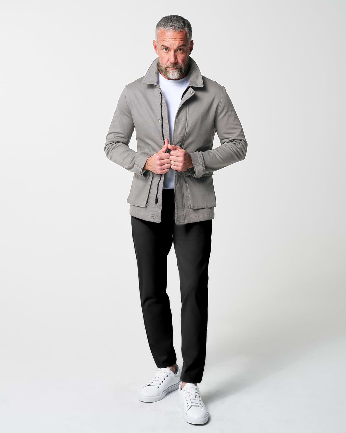Utility Jacket - Stone Grey