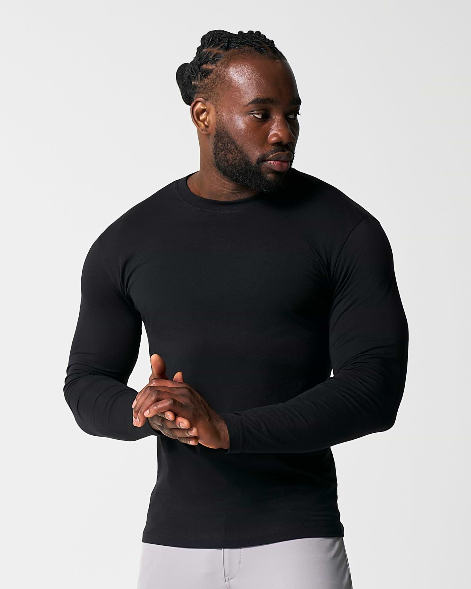 "The Riley" Black Long Sleeve Crewneck