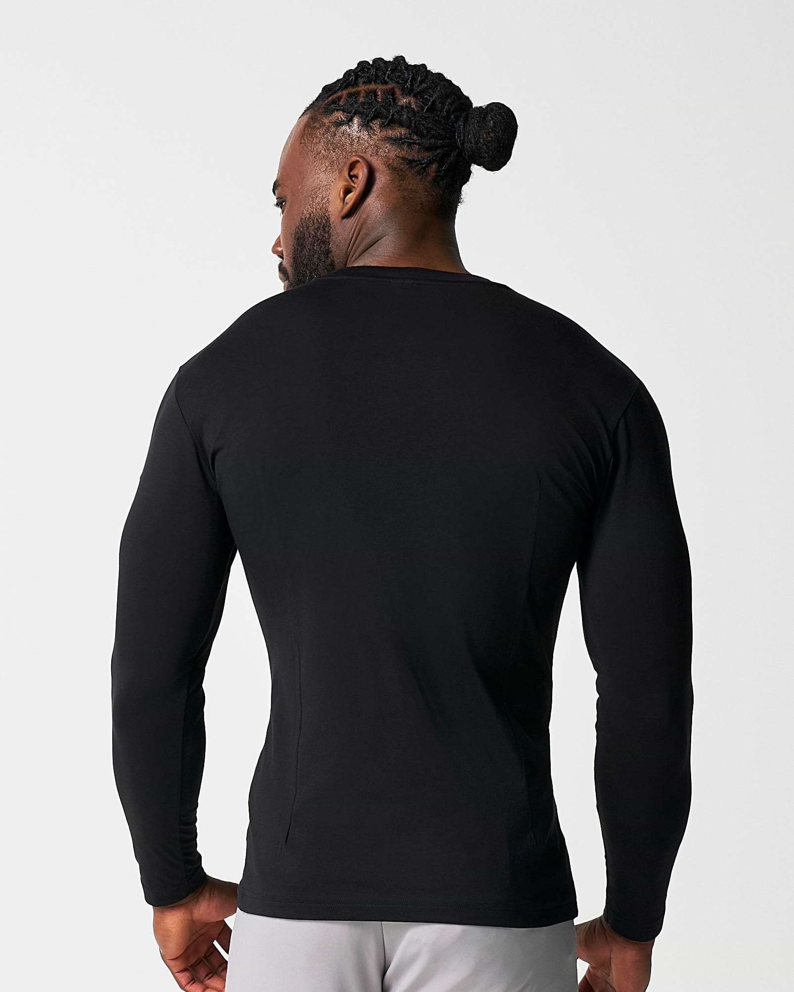 "The Riley" Black Long Sleeve Crewneck