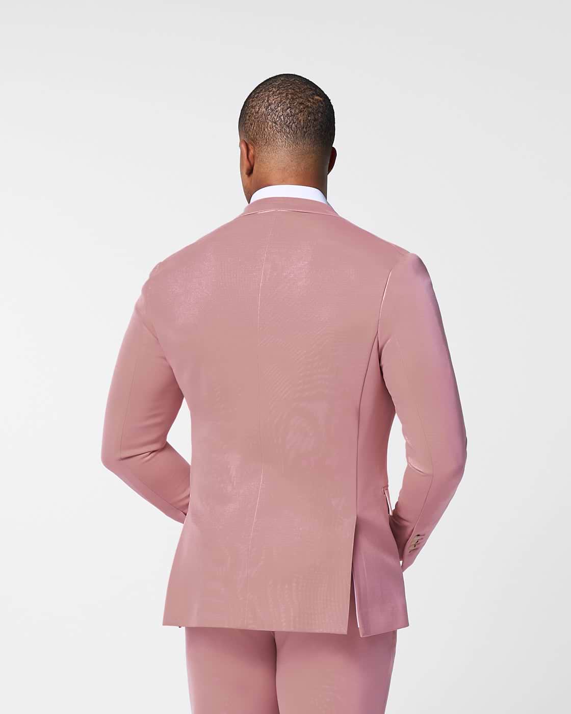 Athletic Fit Stretch Blazer - Solid Rose