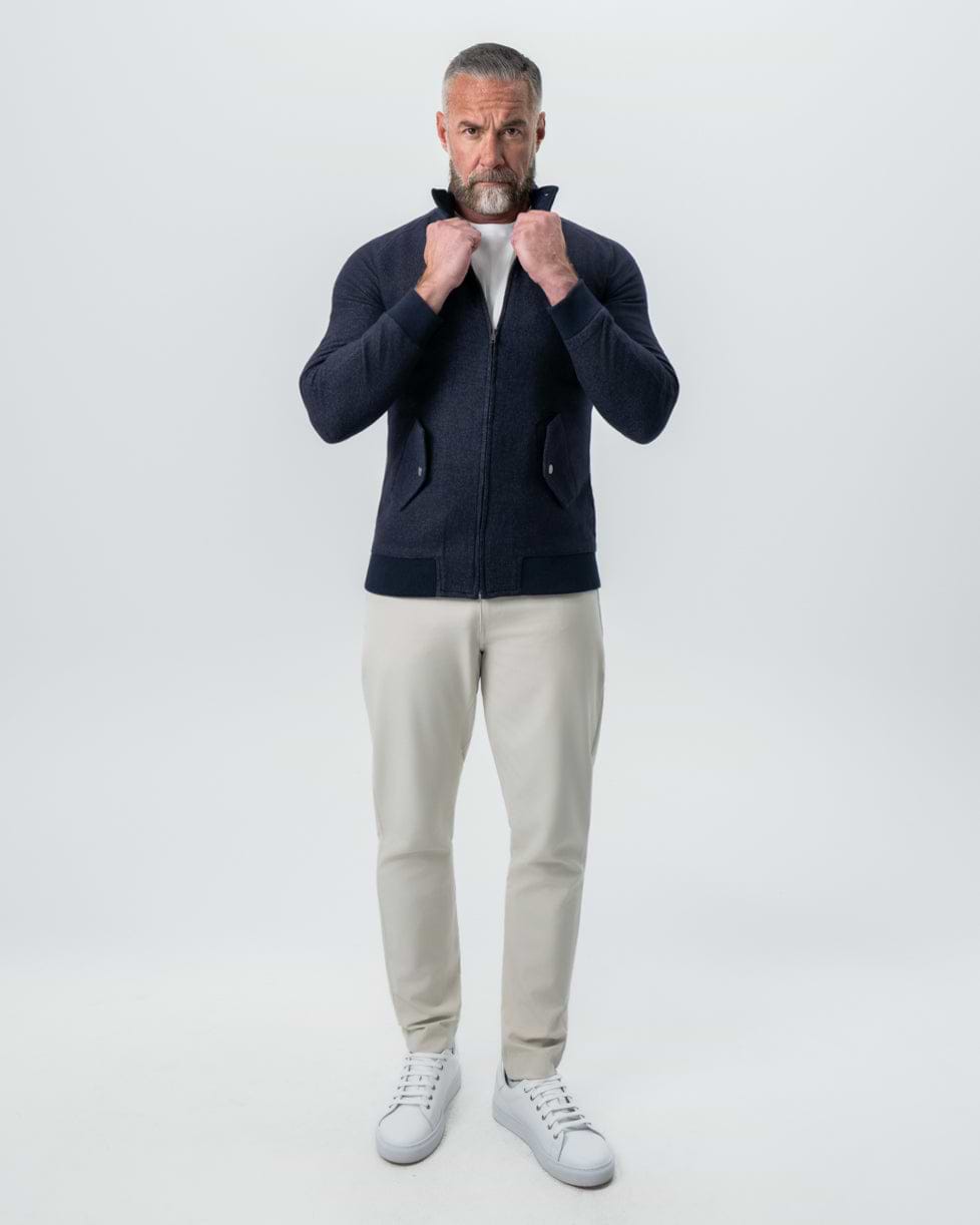 Brushed Bomber - Navy
