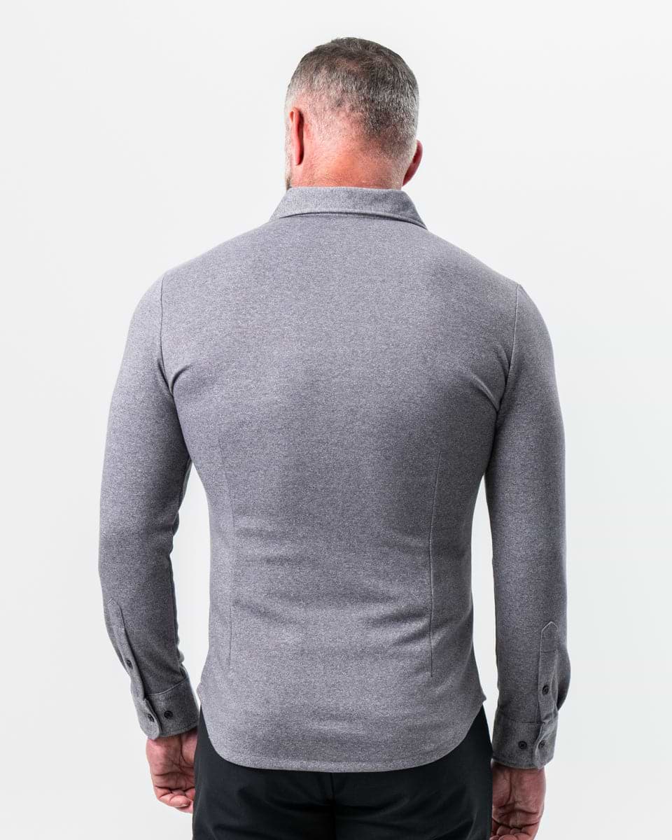 "The Onyx" Charcoal Button Down