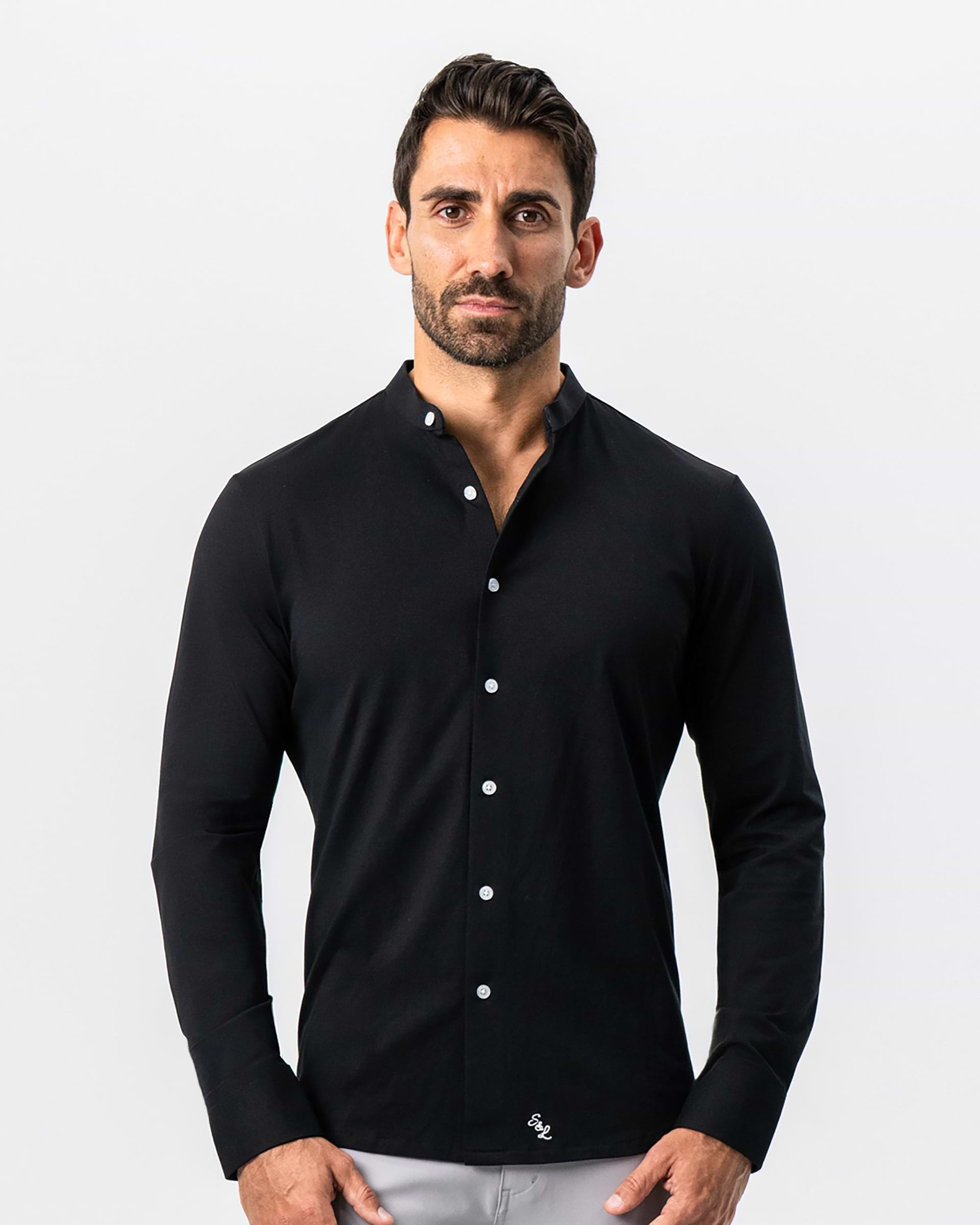 Book Button Blue Casual Button Downs – Page 2