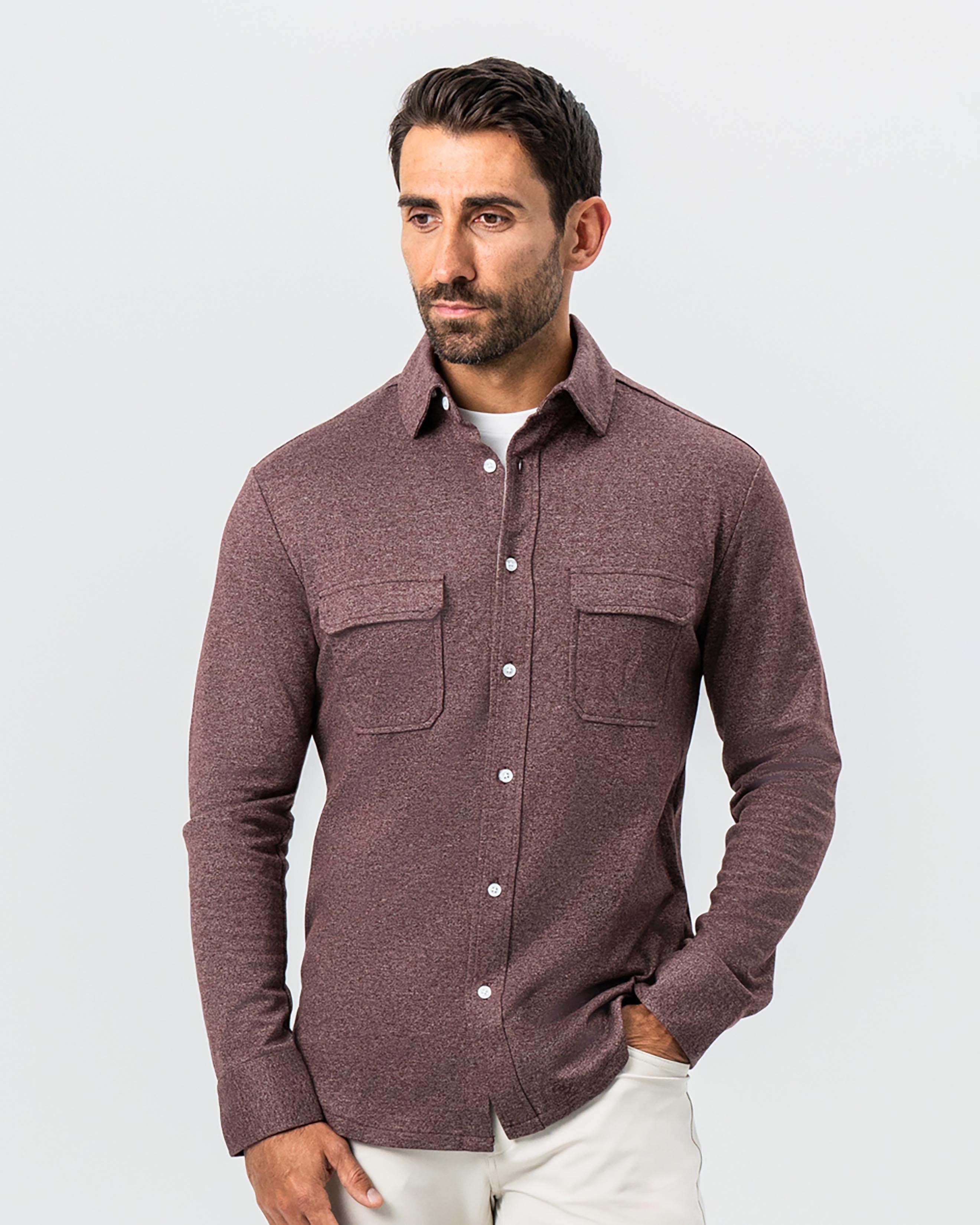 Patch Pocket Button Down - Brown