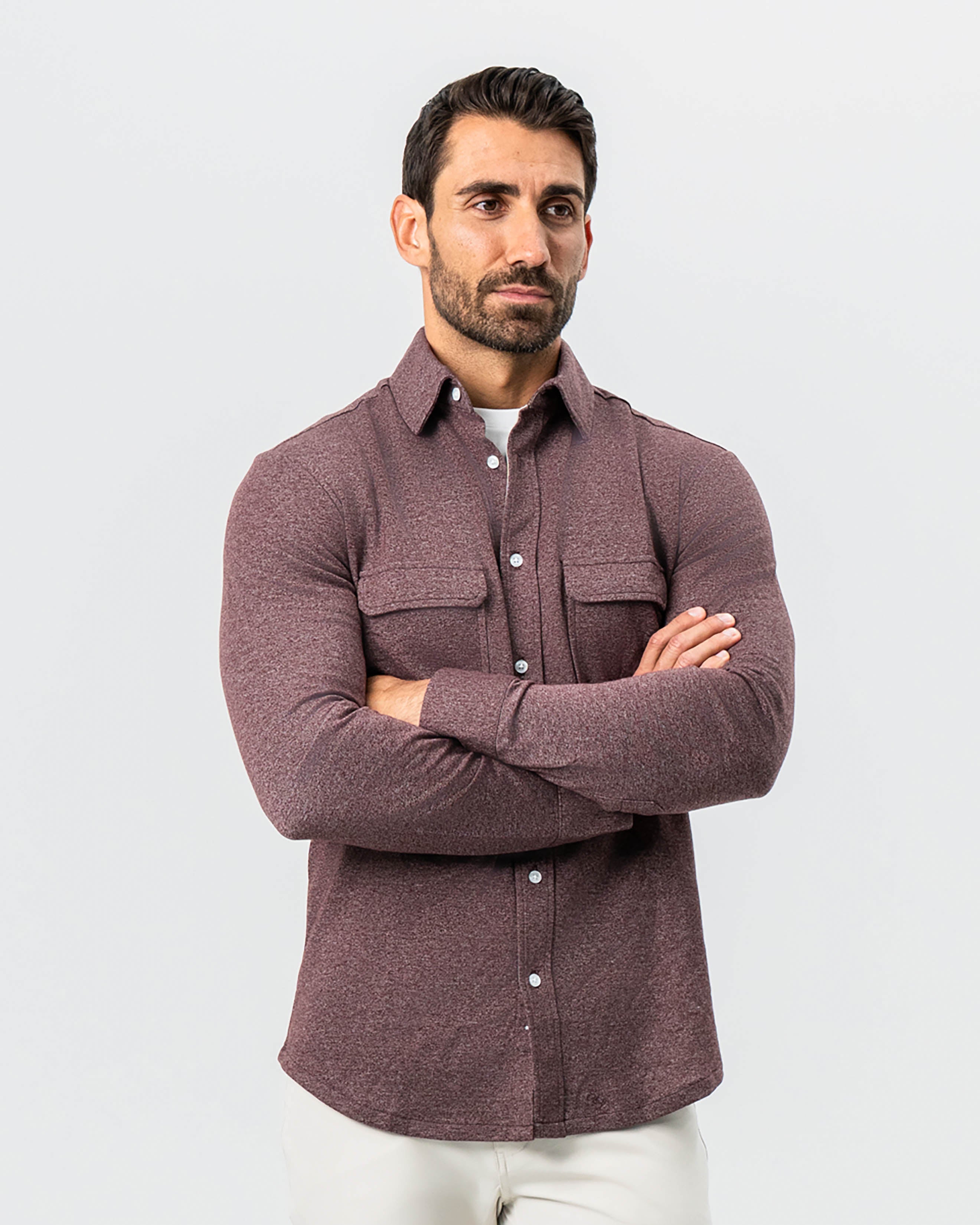 Patch Pocket Button Down - Brown