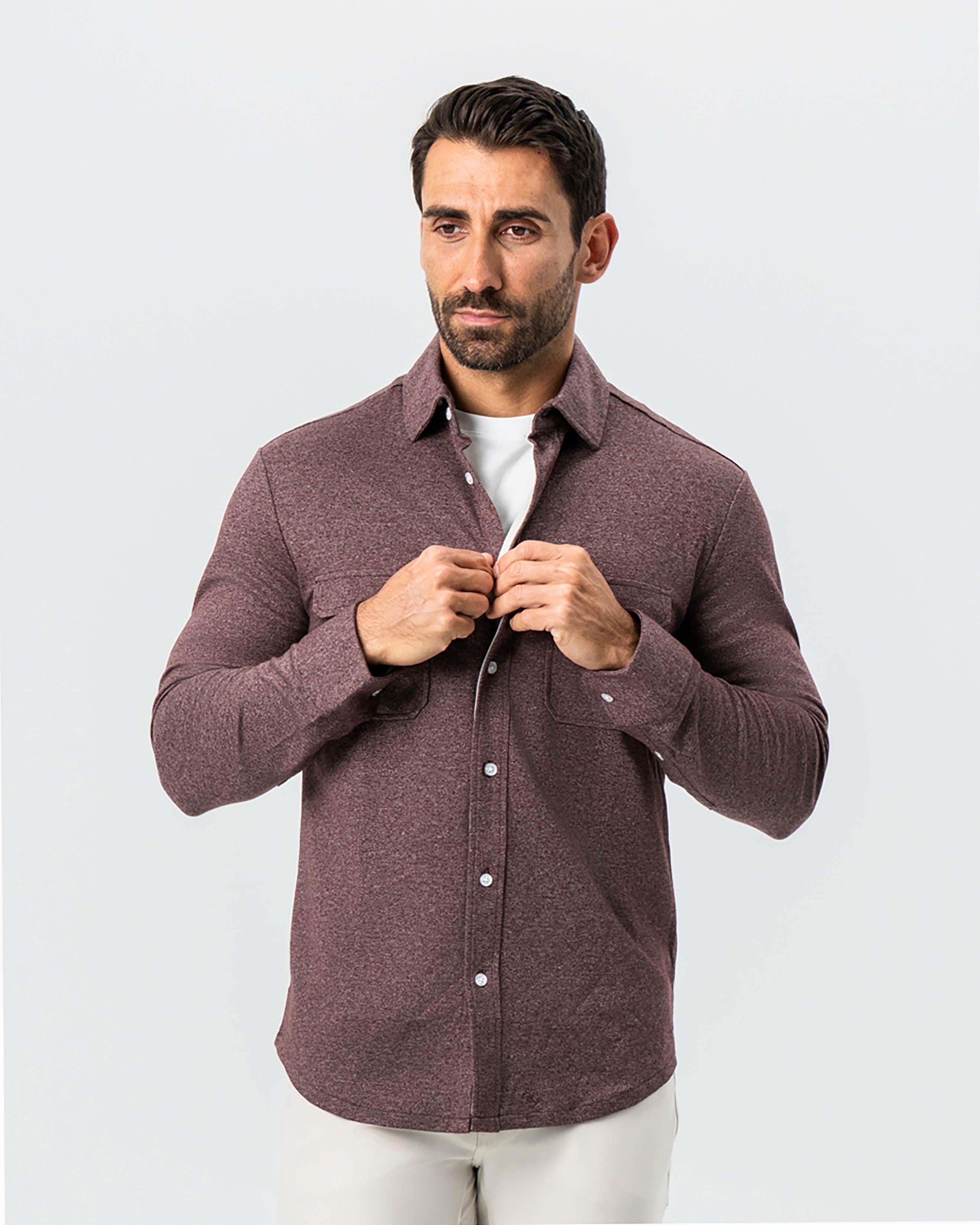 Patch Pocket Button Down - Brown