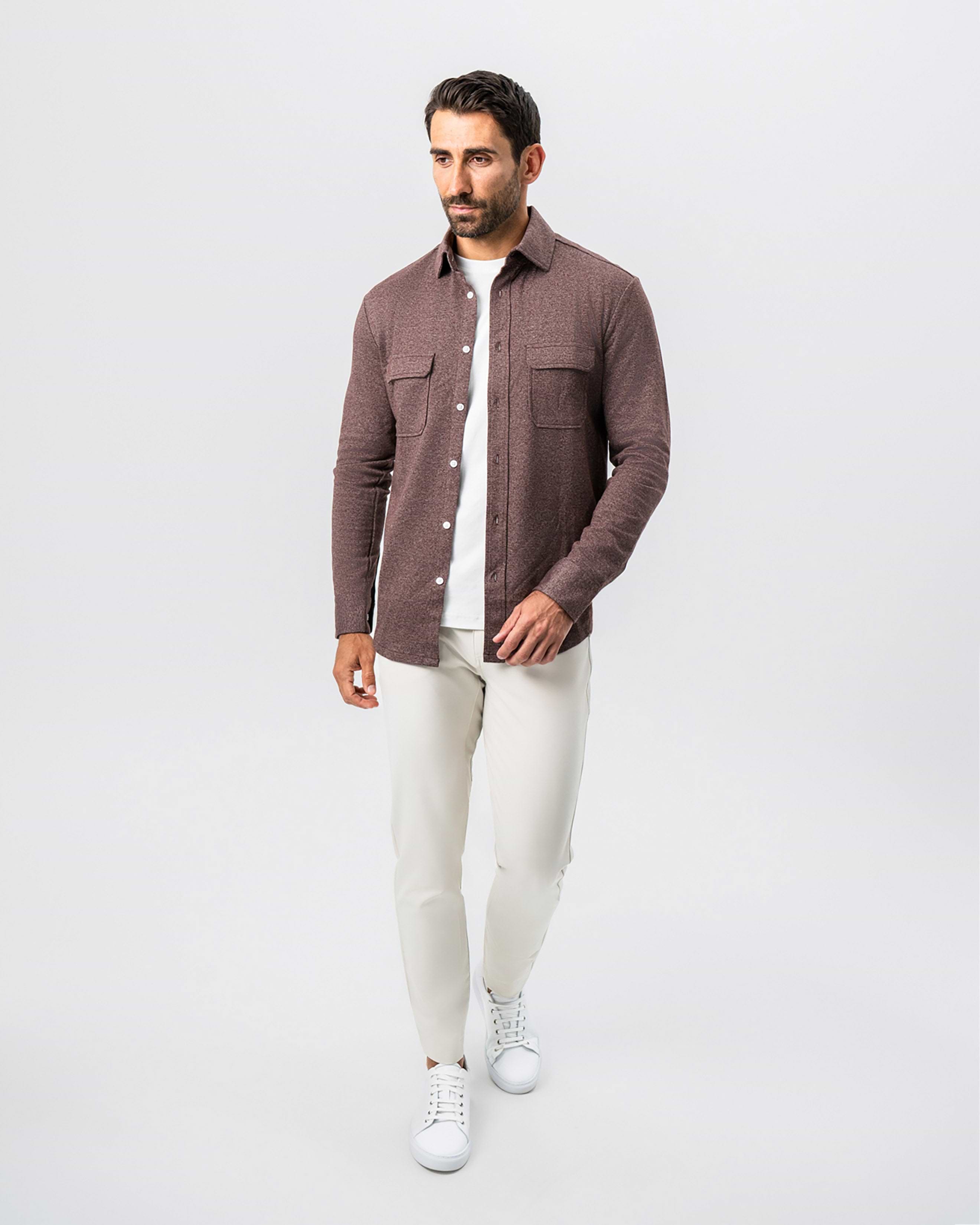 Patch Pocket Button Down - Brown