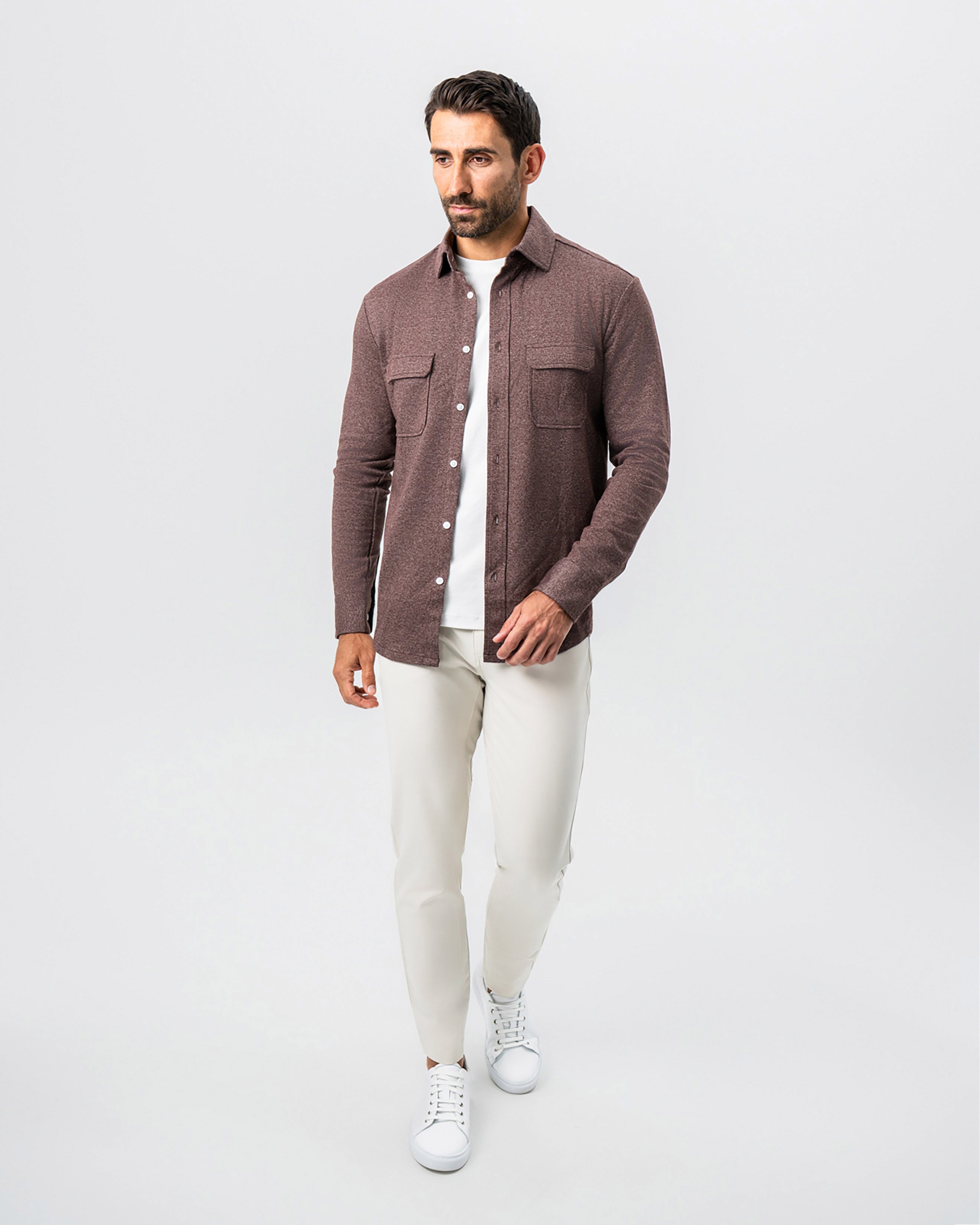 Patch Pocket Button Down - Brown