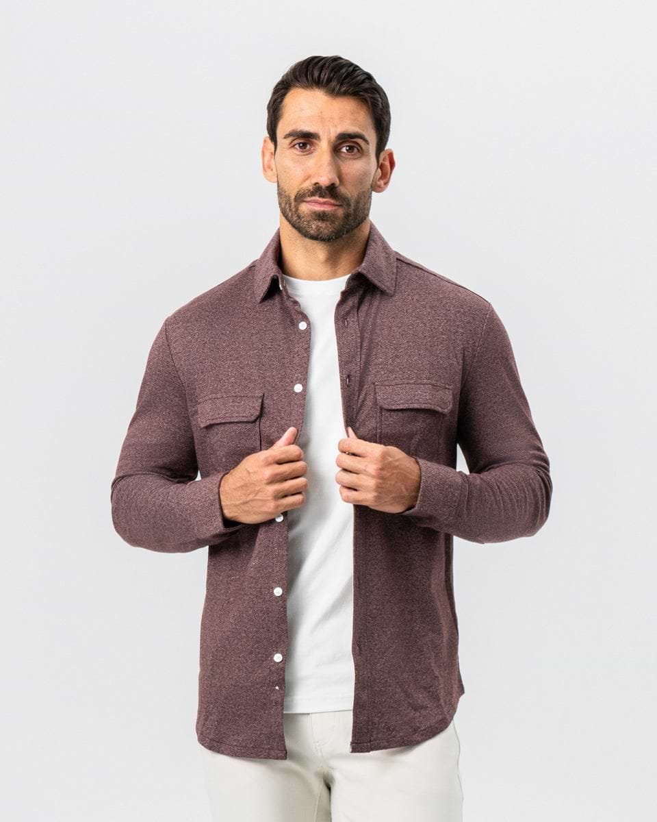 Patch Pocket Button Down - Brown
