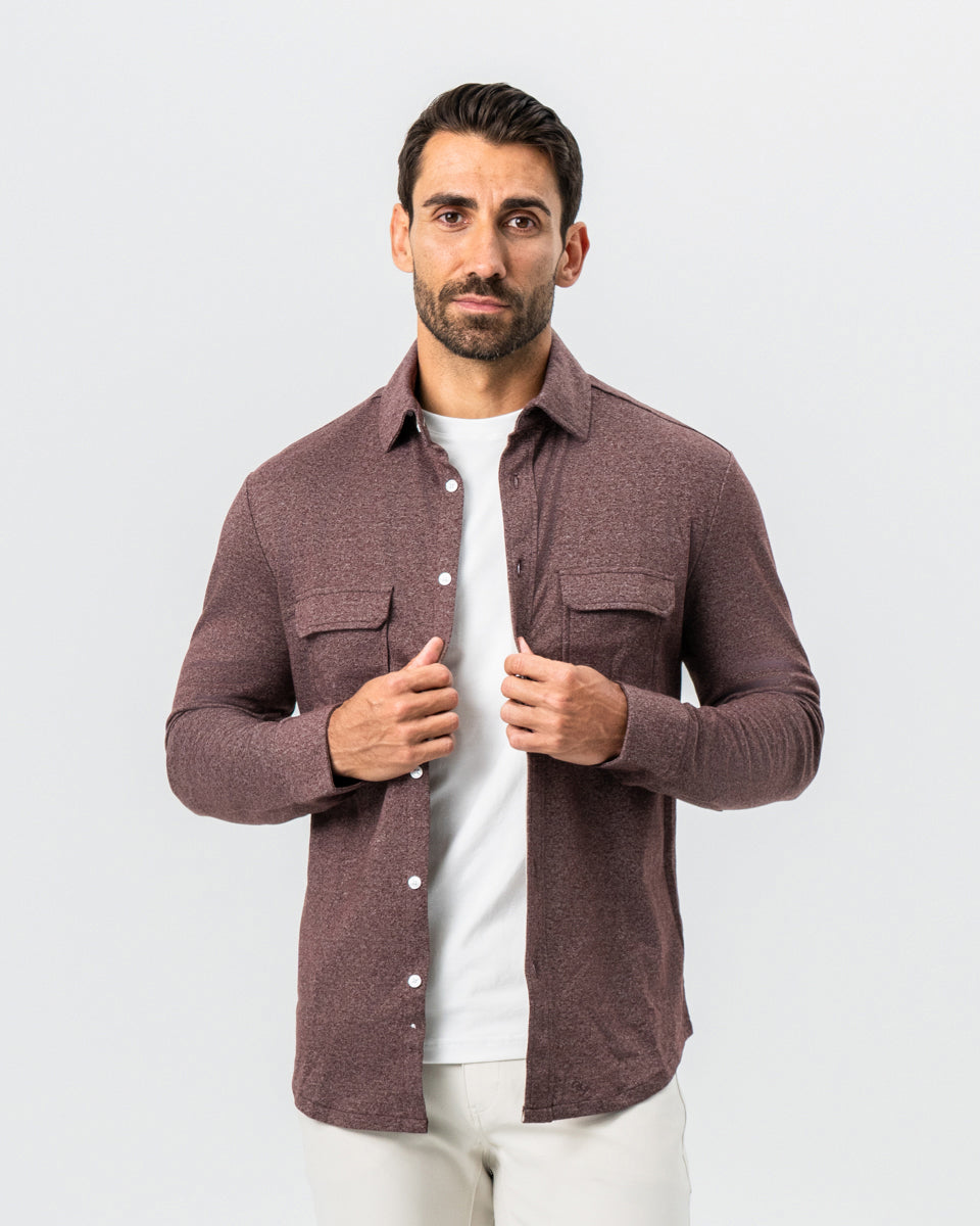 Patch Pocket Button Down - Brown