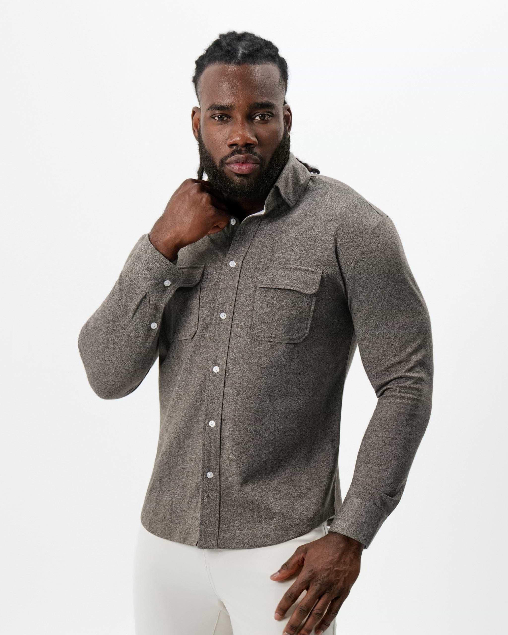 Patch Pocket Button Down - Army Green