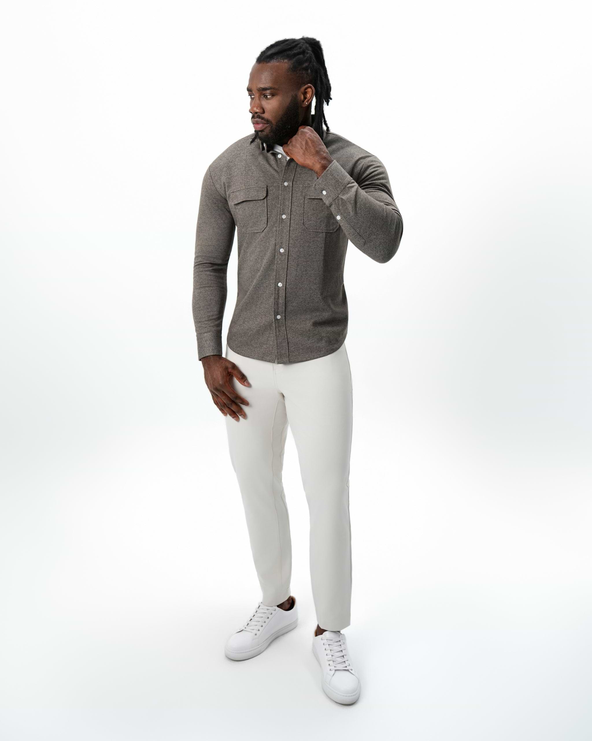 Patch Pocket Button Down - Army Green