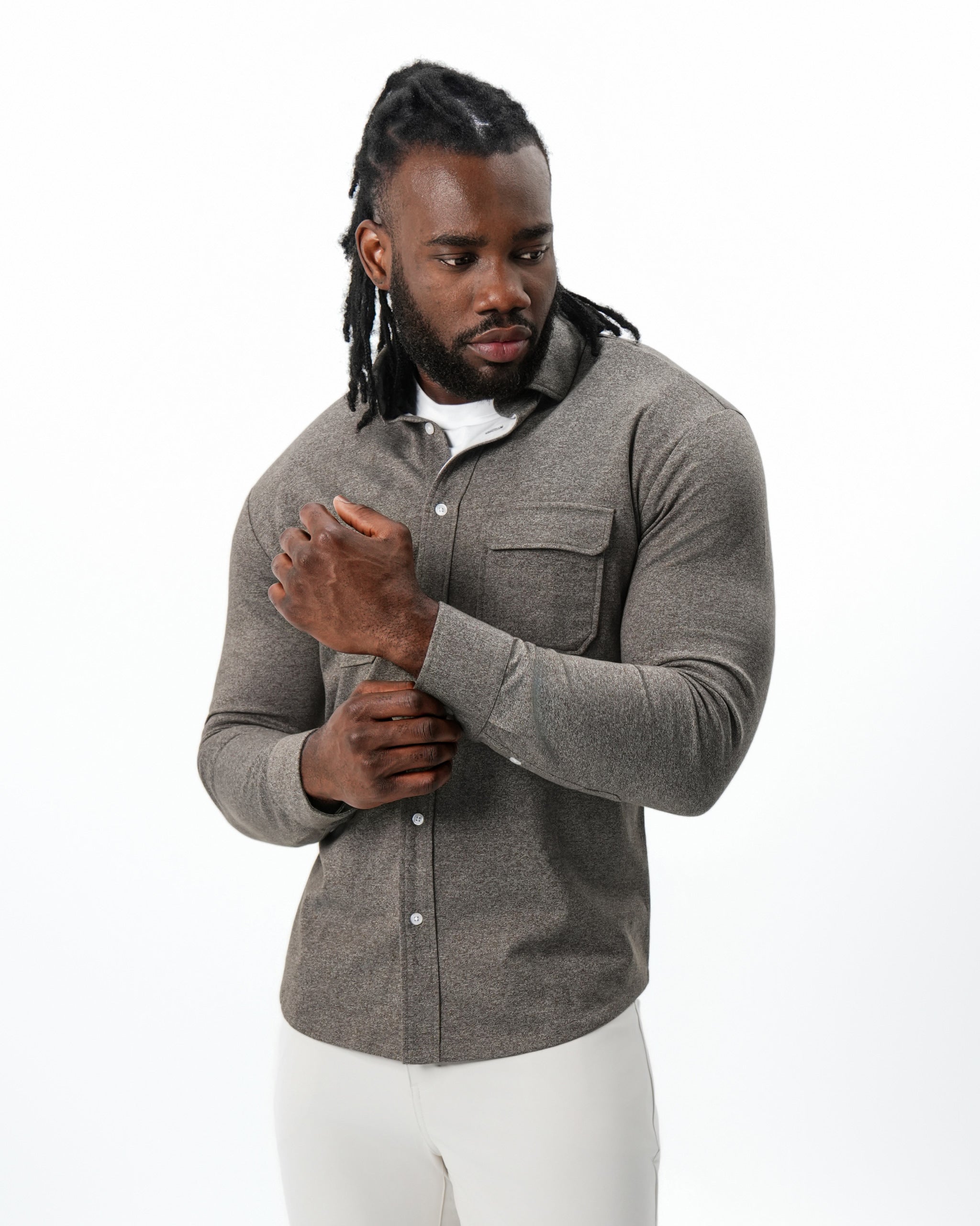 Patch Pocket Button Down - Army Green