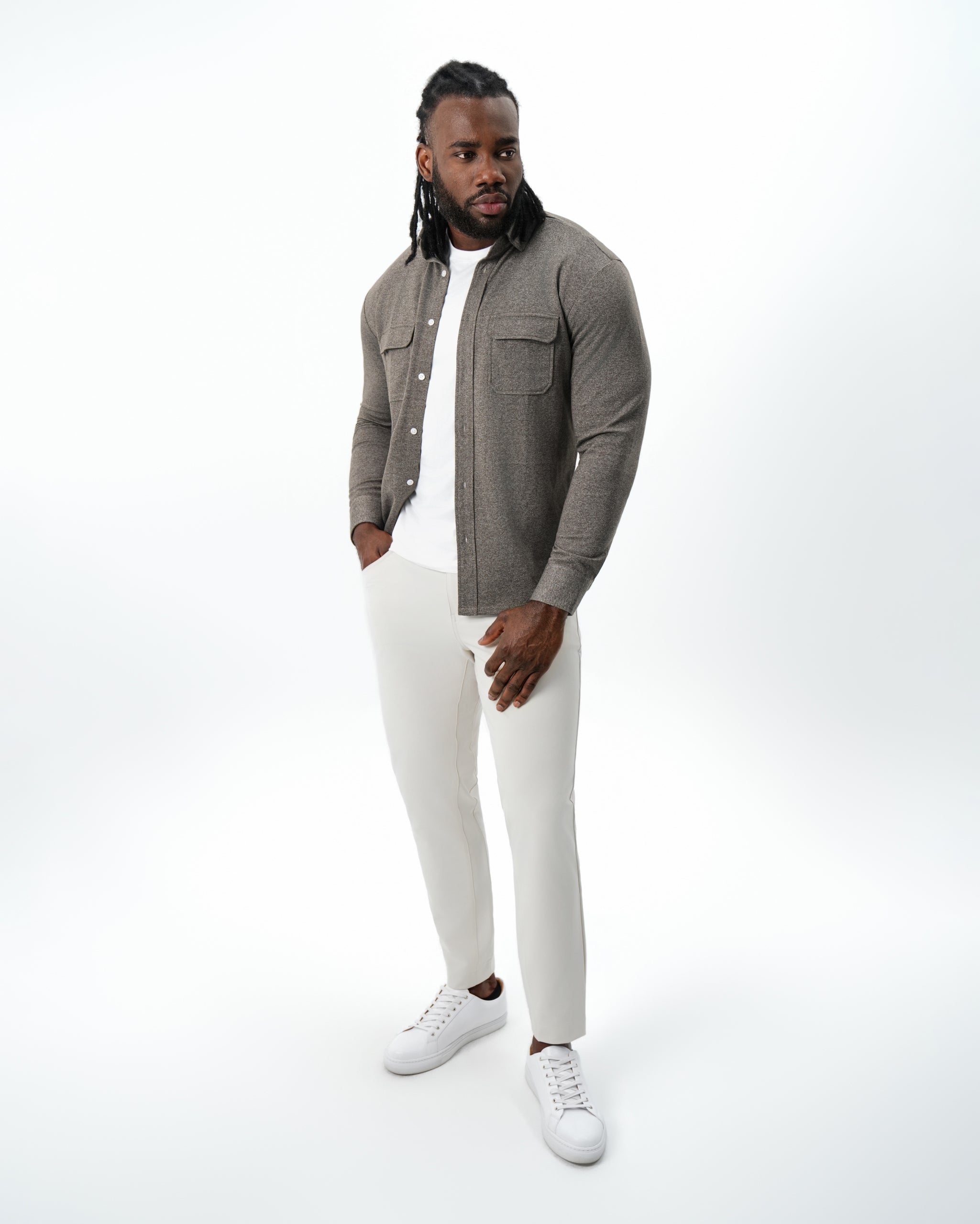 Patch Pocket Button Down - Army Green