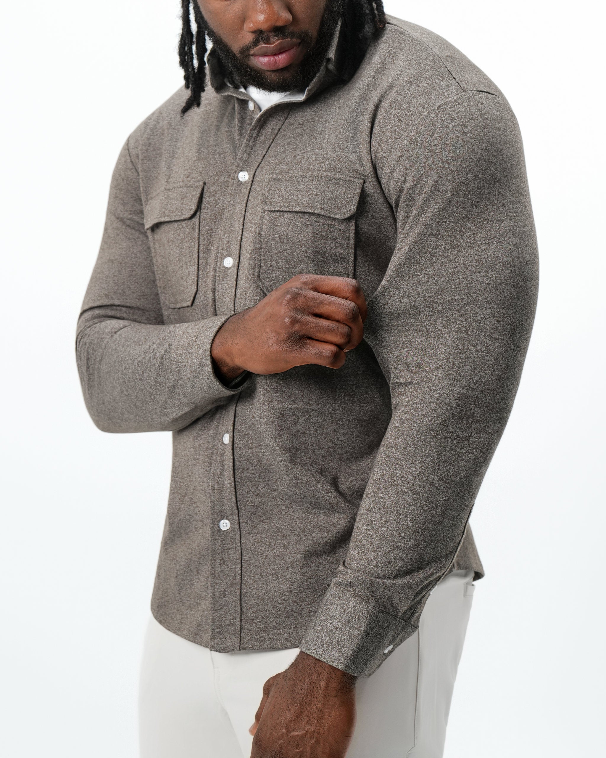 Patch Pocket Button Down - Army Green