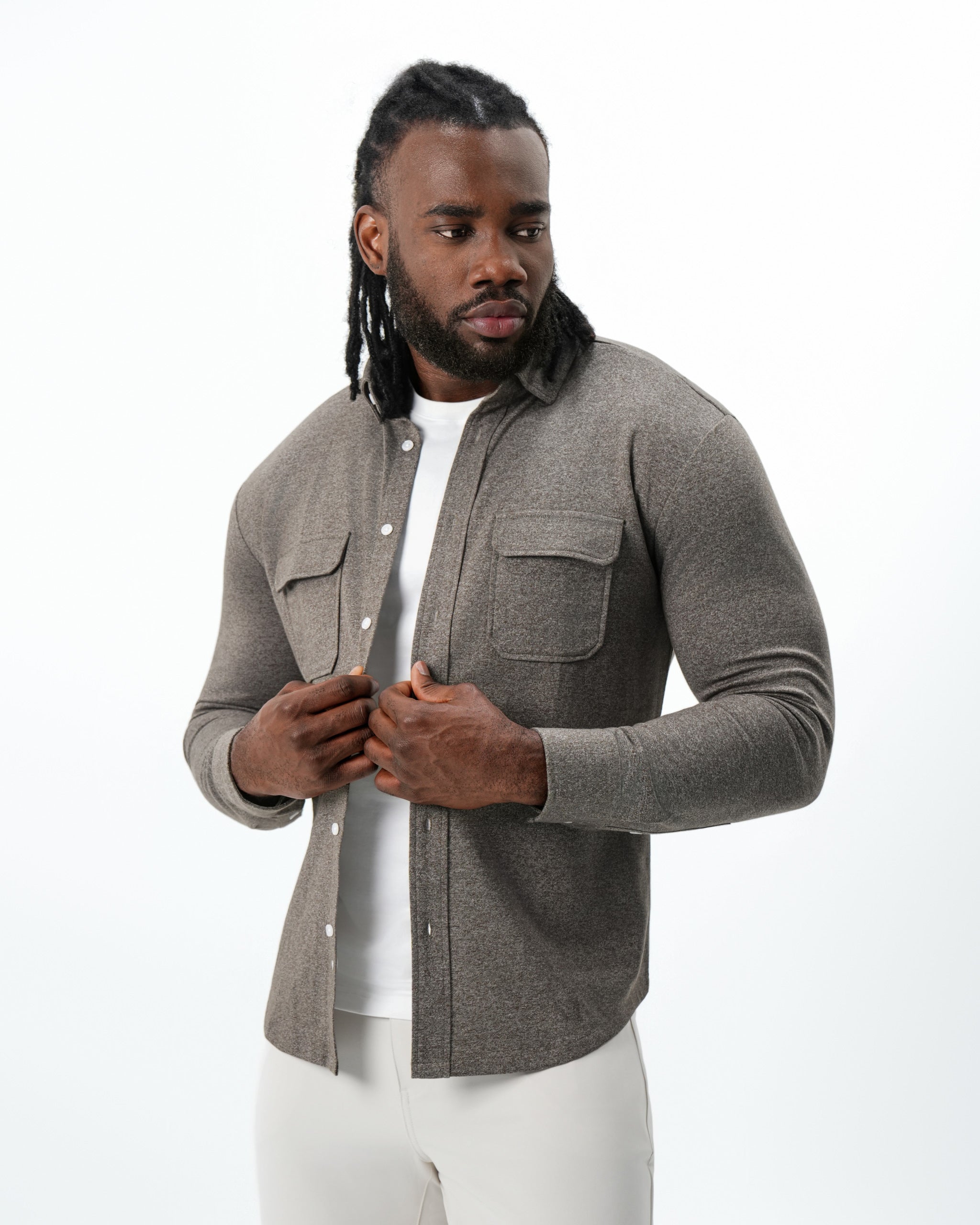 Patch Pocket Button Down - Army Green