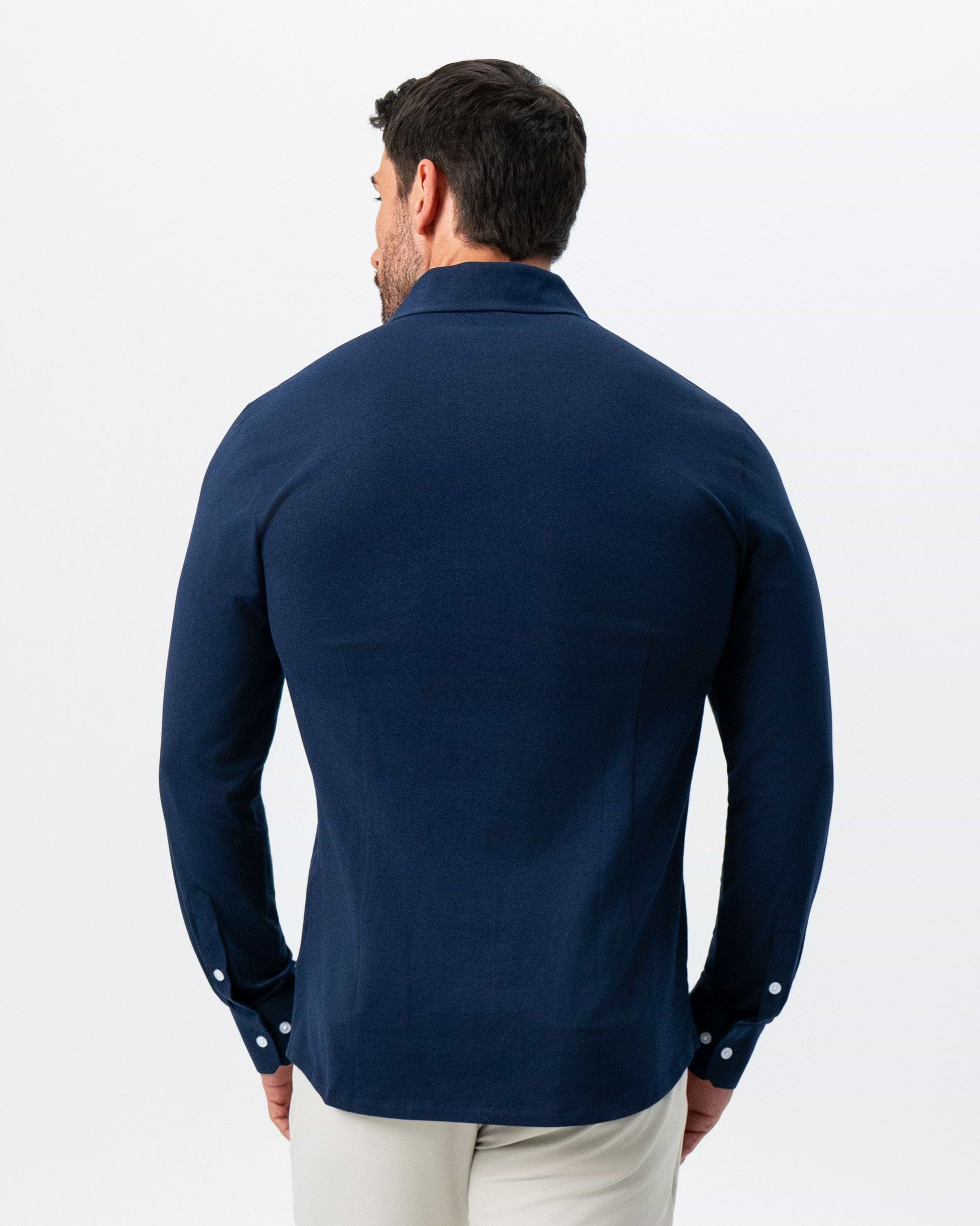"The Stewart" Navy Button Down