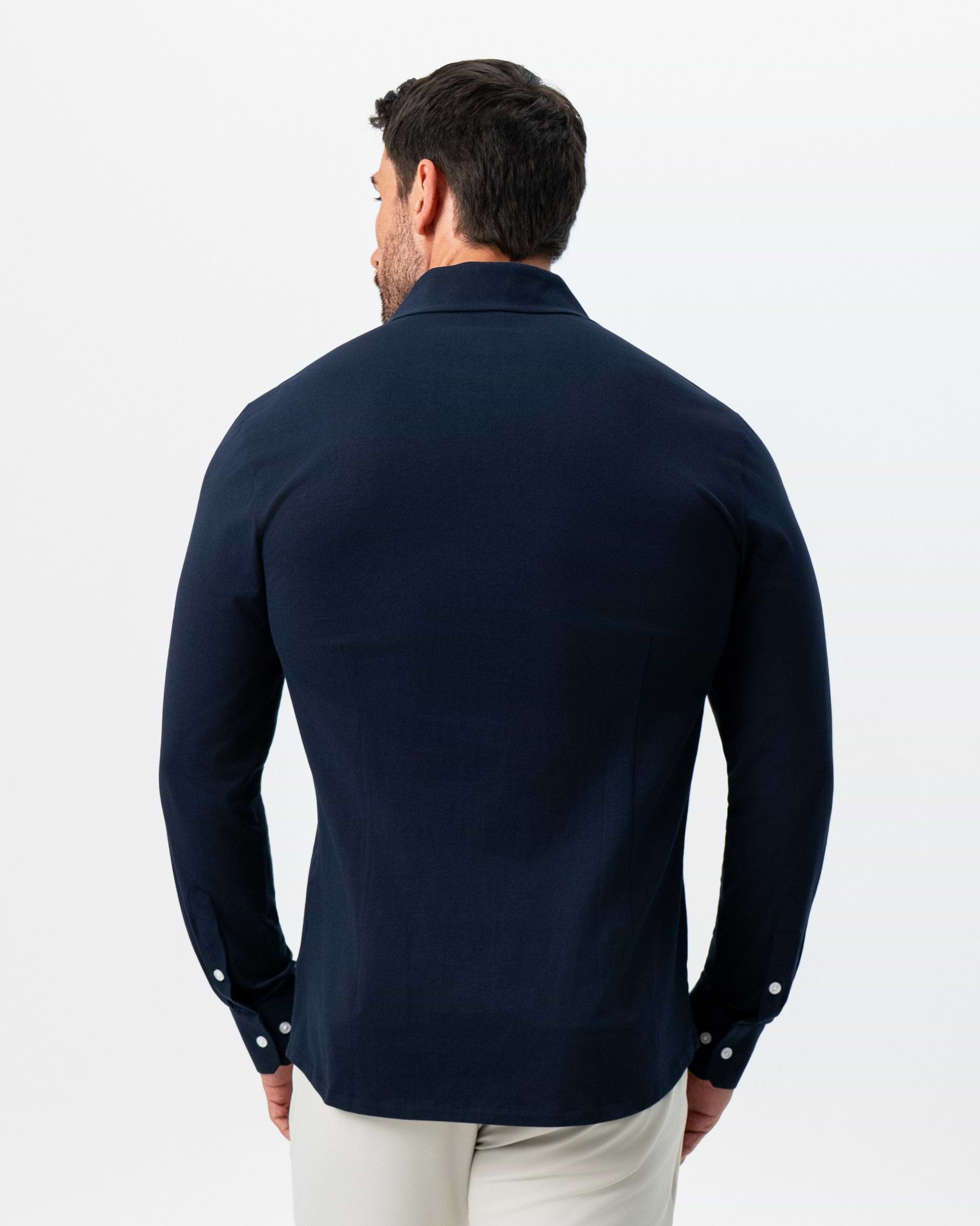 "The Stewart" Navy Button Down