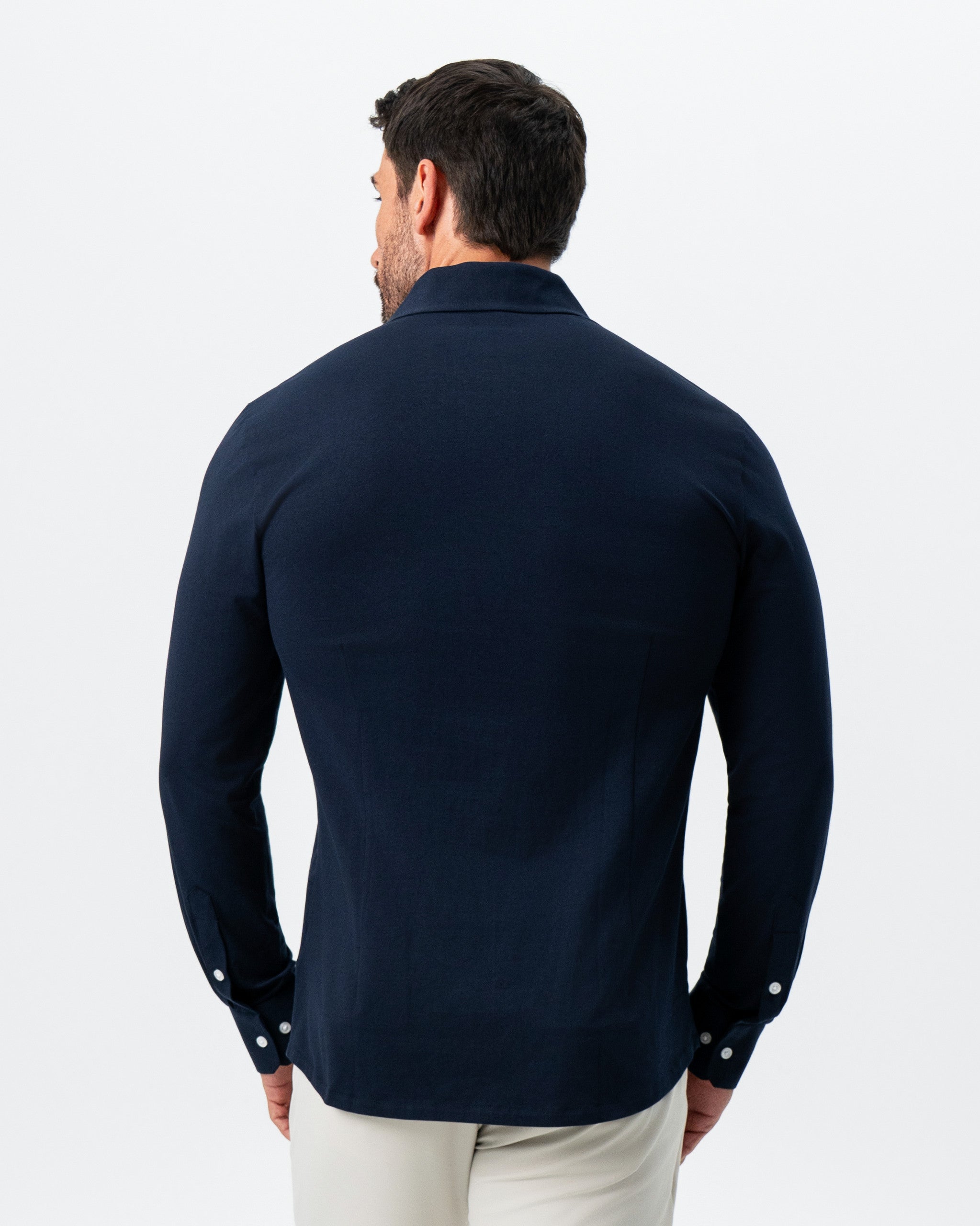 "The Stewart" Navy Button Down