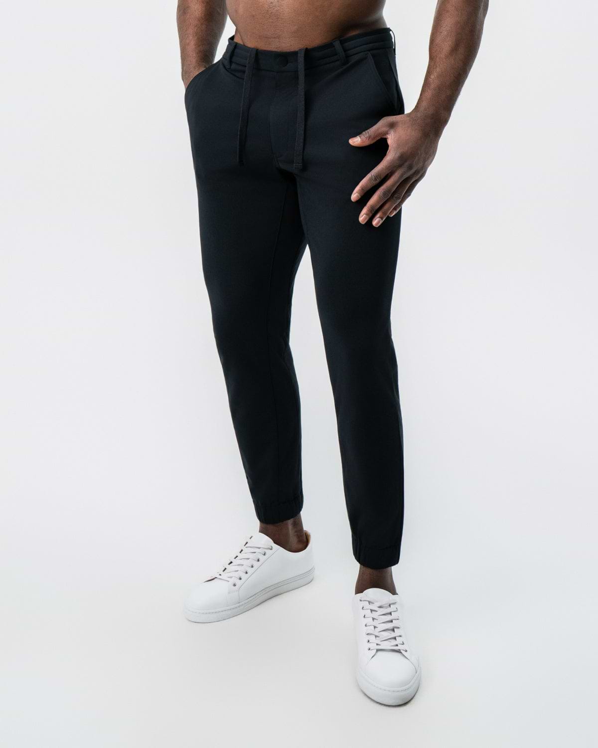 Chino Jogger - Black