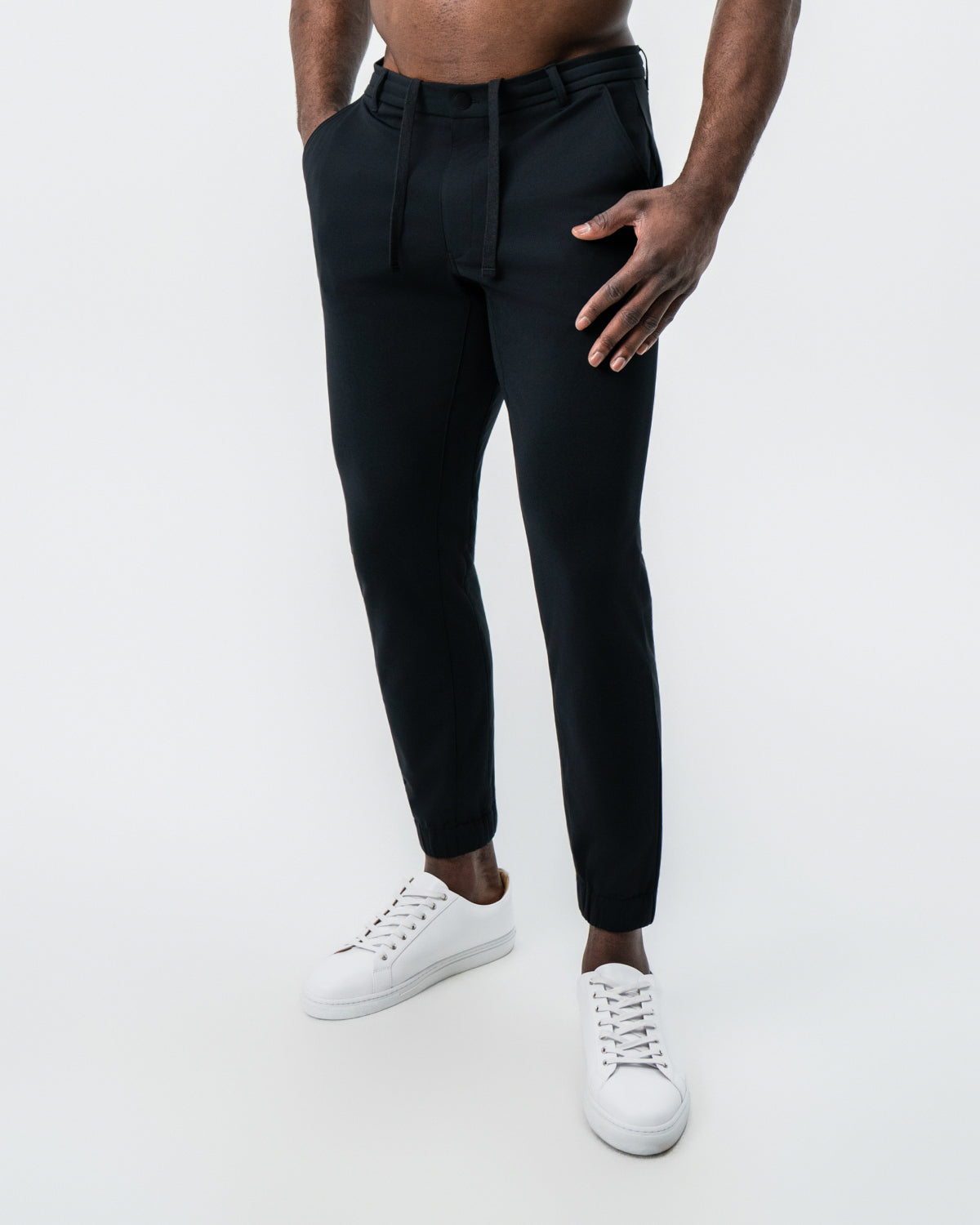 Chino Jogger - Black