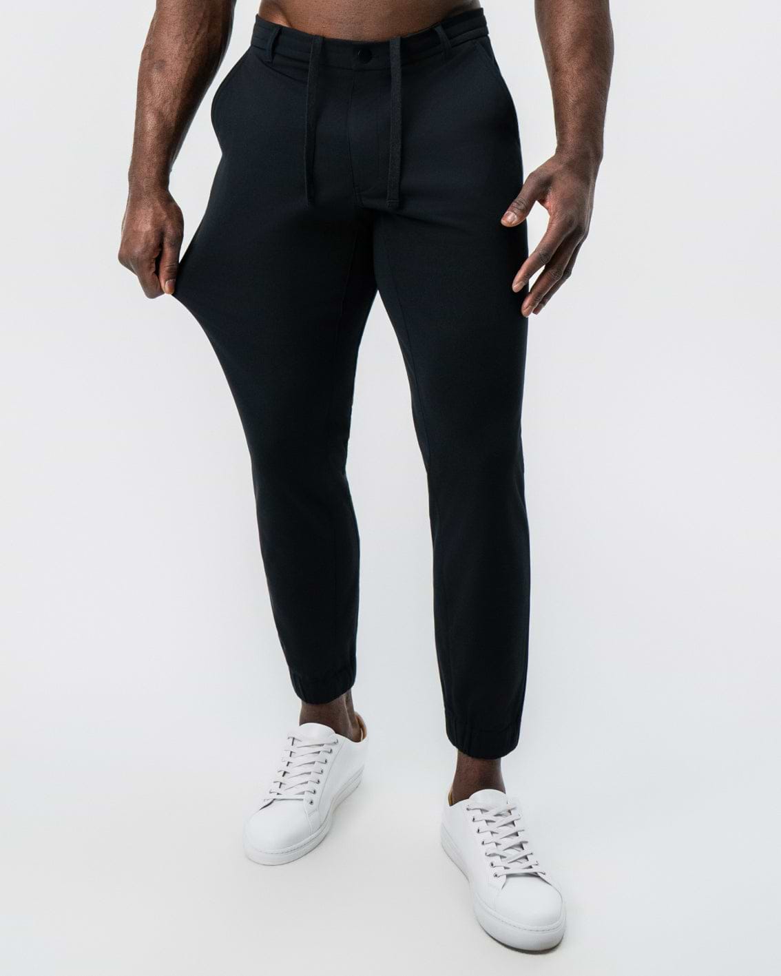 Chino Jogger - Black