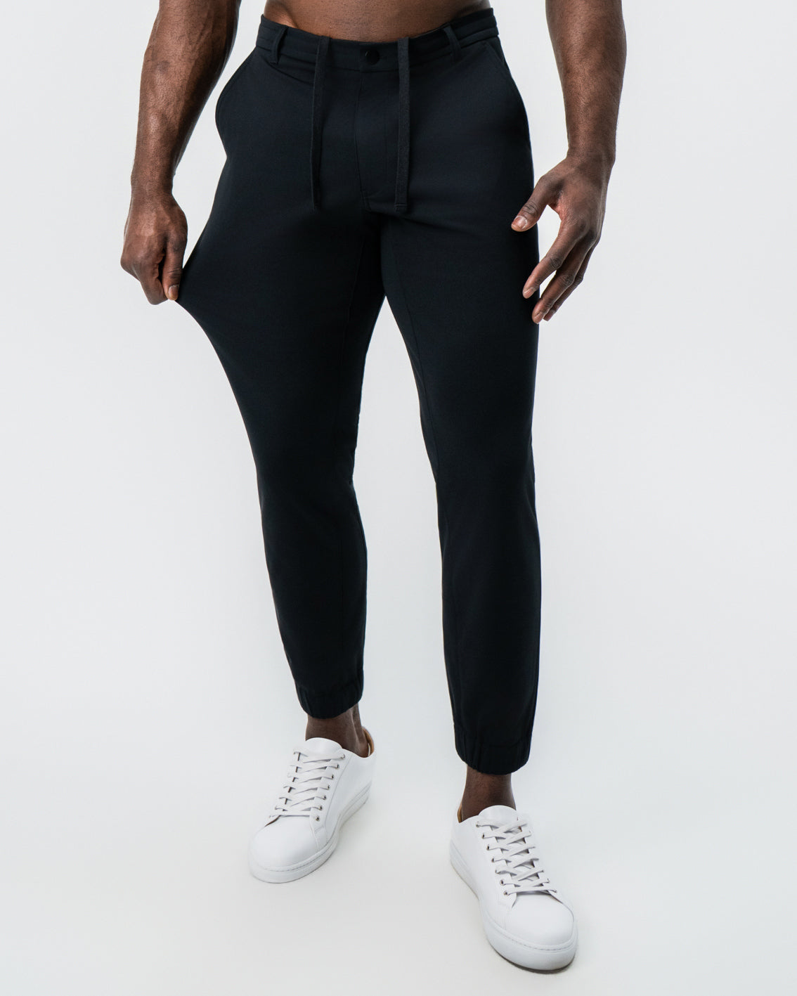 Chino Jogger - Black