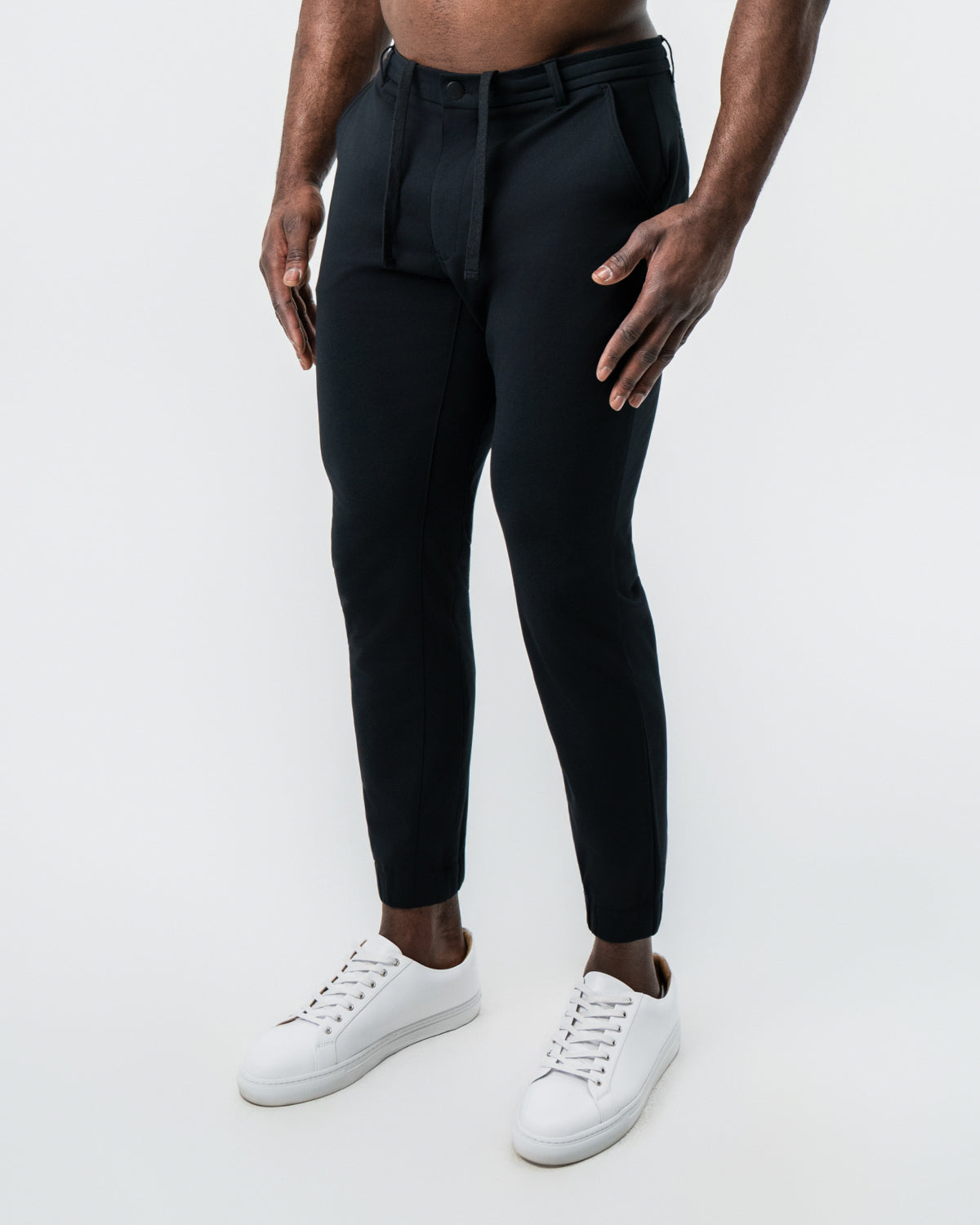 Chino Jogger - Black