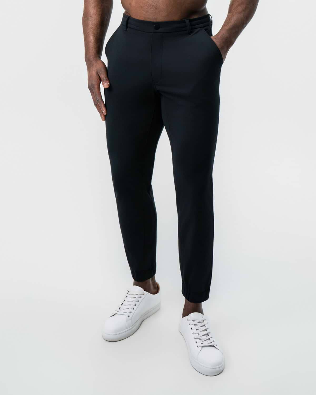 Chino Jogger - Black