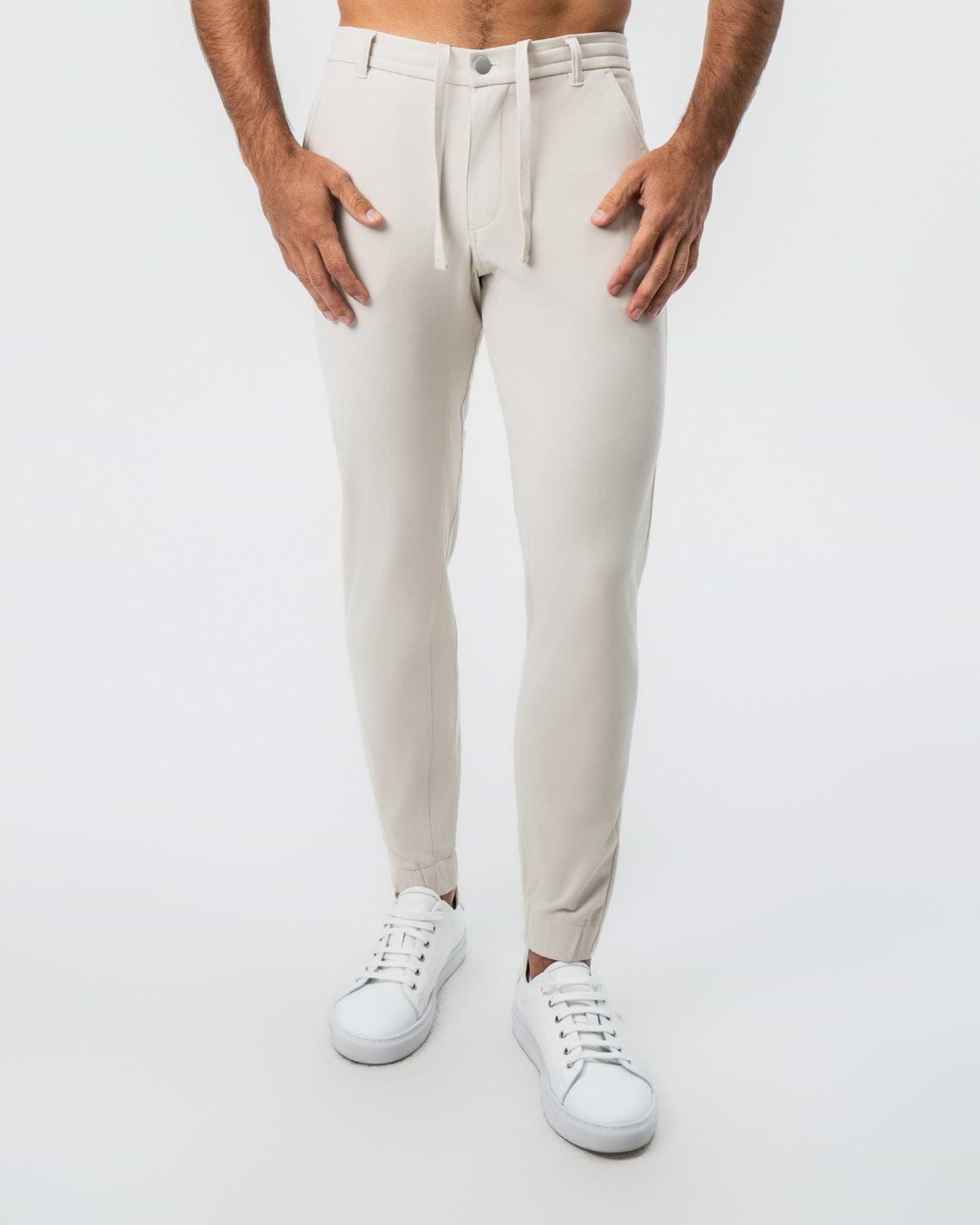 Chino Jogger - Cream