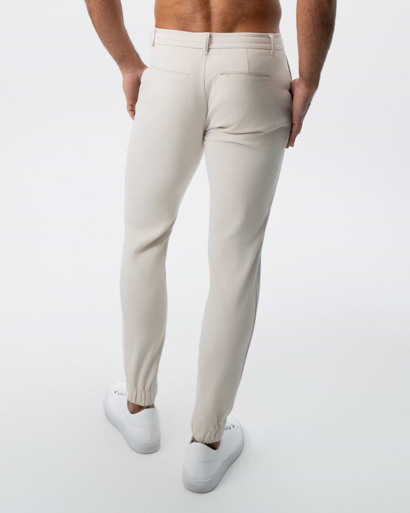 Chino Jogger - Cream