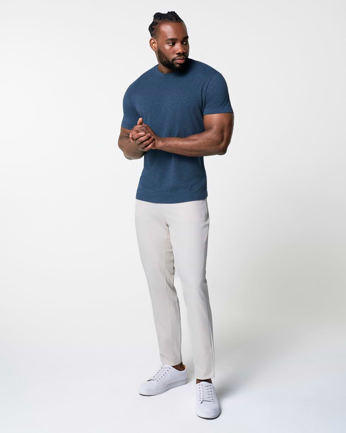 "The Ashford" Midnight Short Sleeve Crewneck