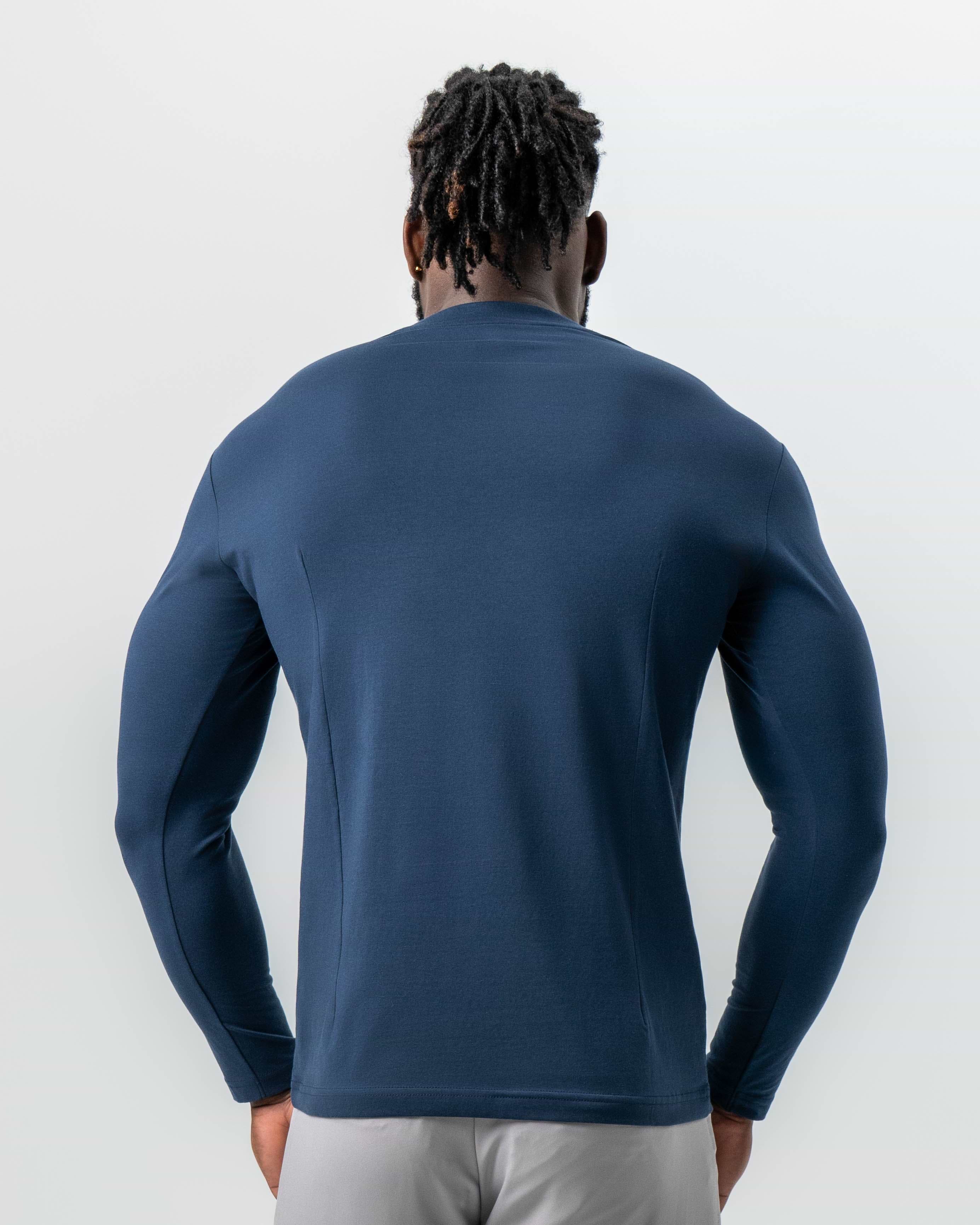 "The Ridgefield" Navy Long Sleeve Crewneck