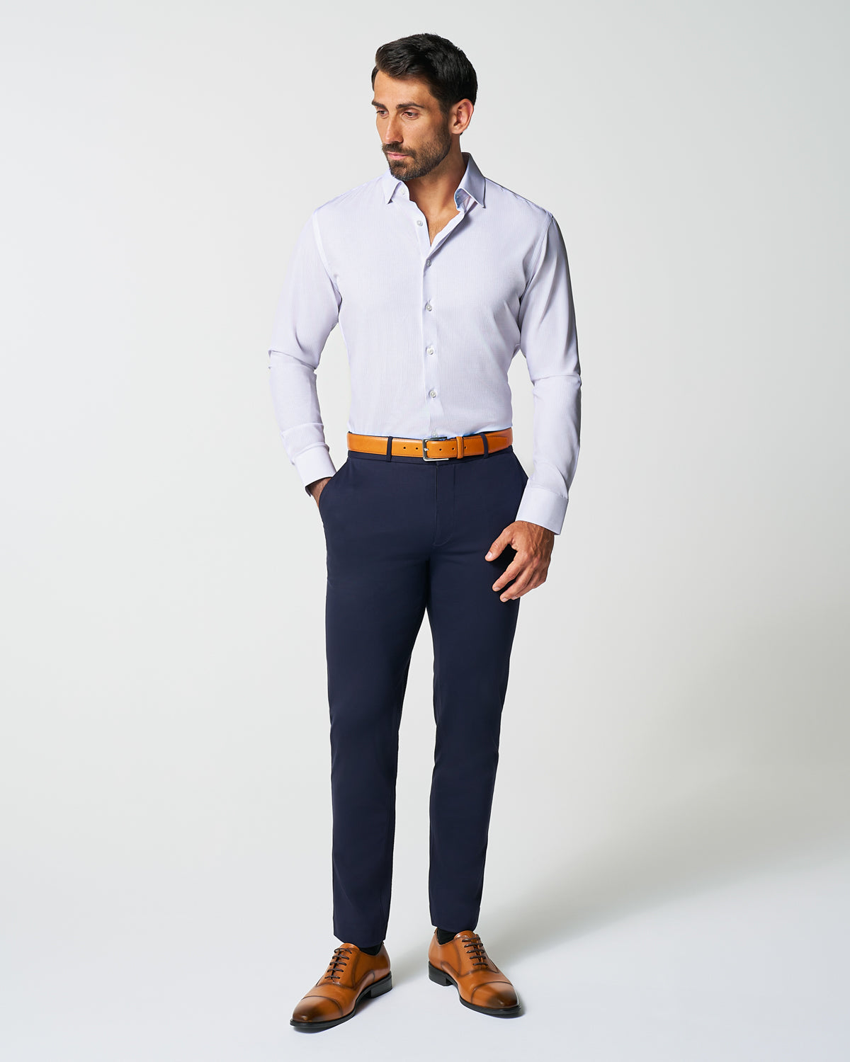 "The Brady" Light Pink & Light Blue Mini Check