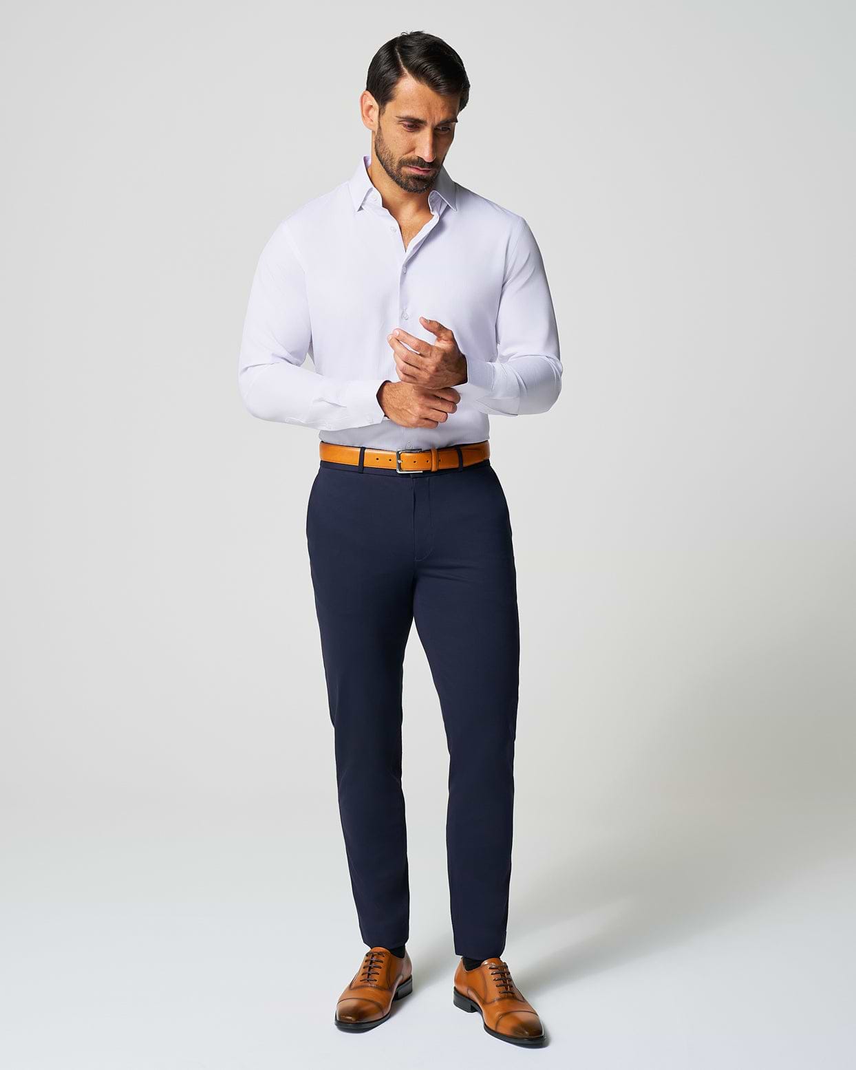 "The Brady" Light Pink & Light Blue Mini Check