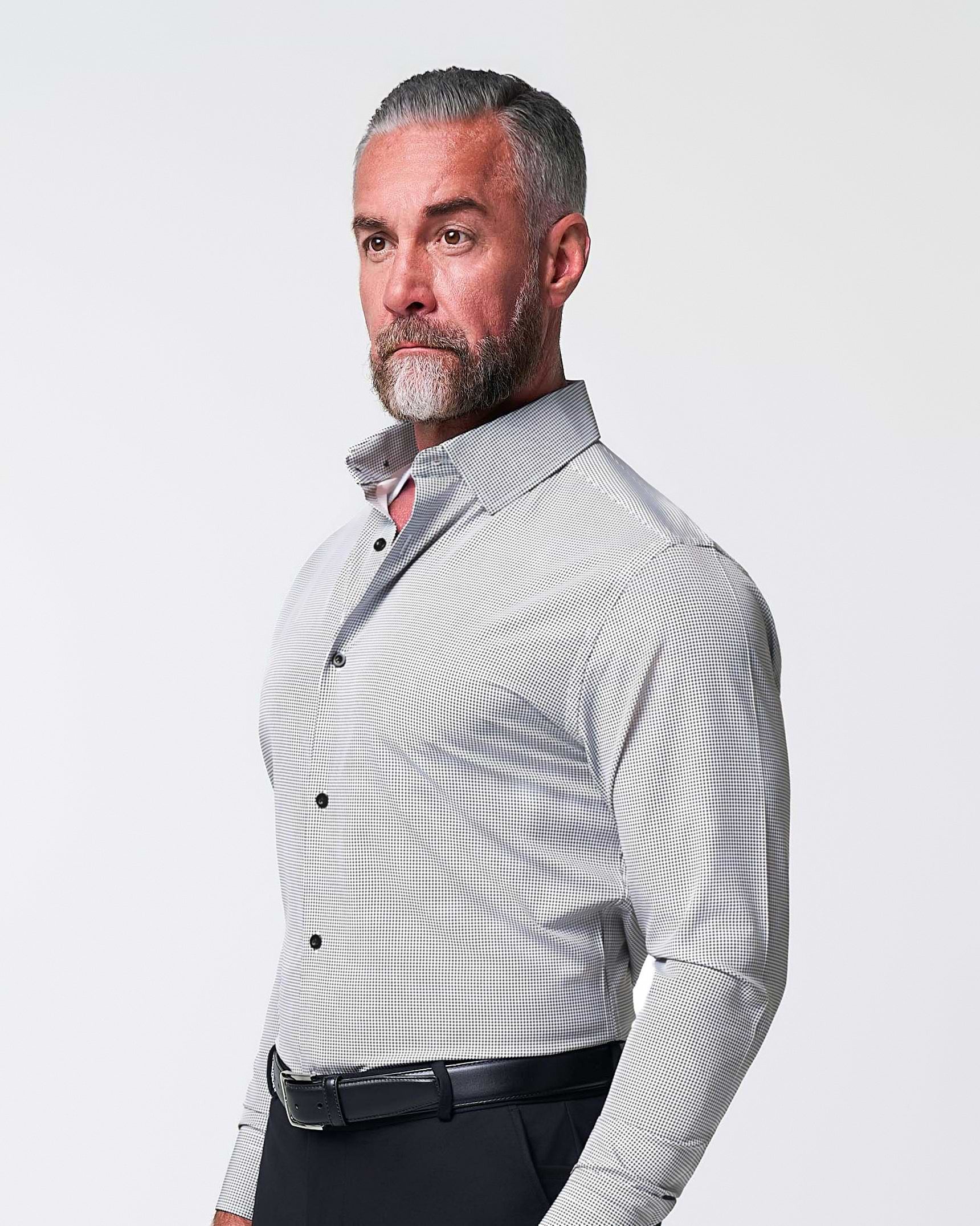 "The Empire" Black Houndstooth