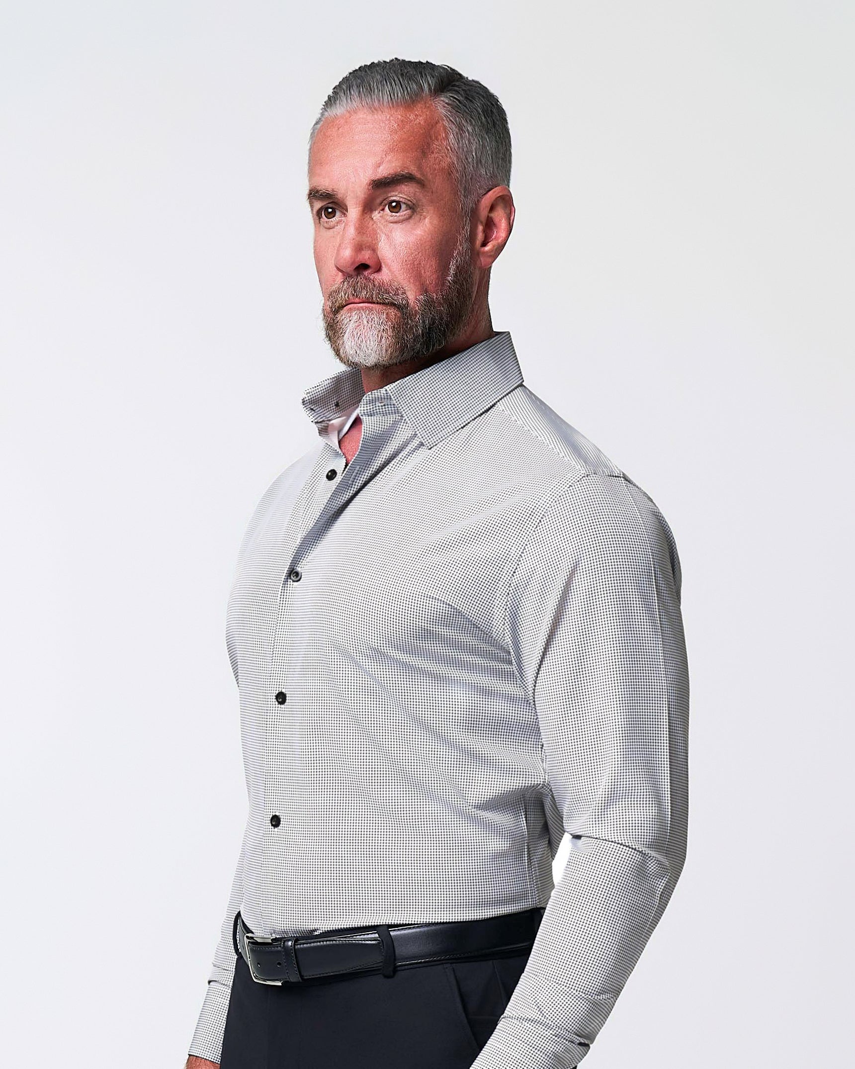 "The Empire" Black Houndstooth