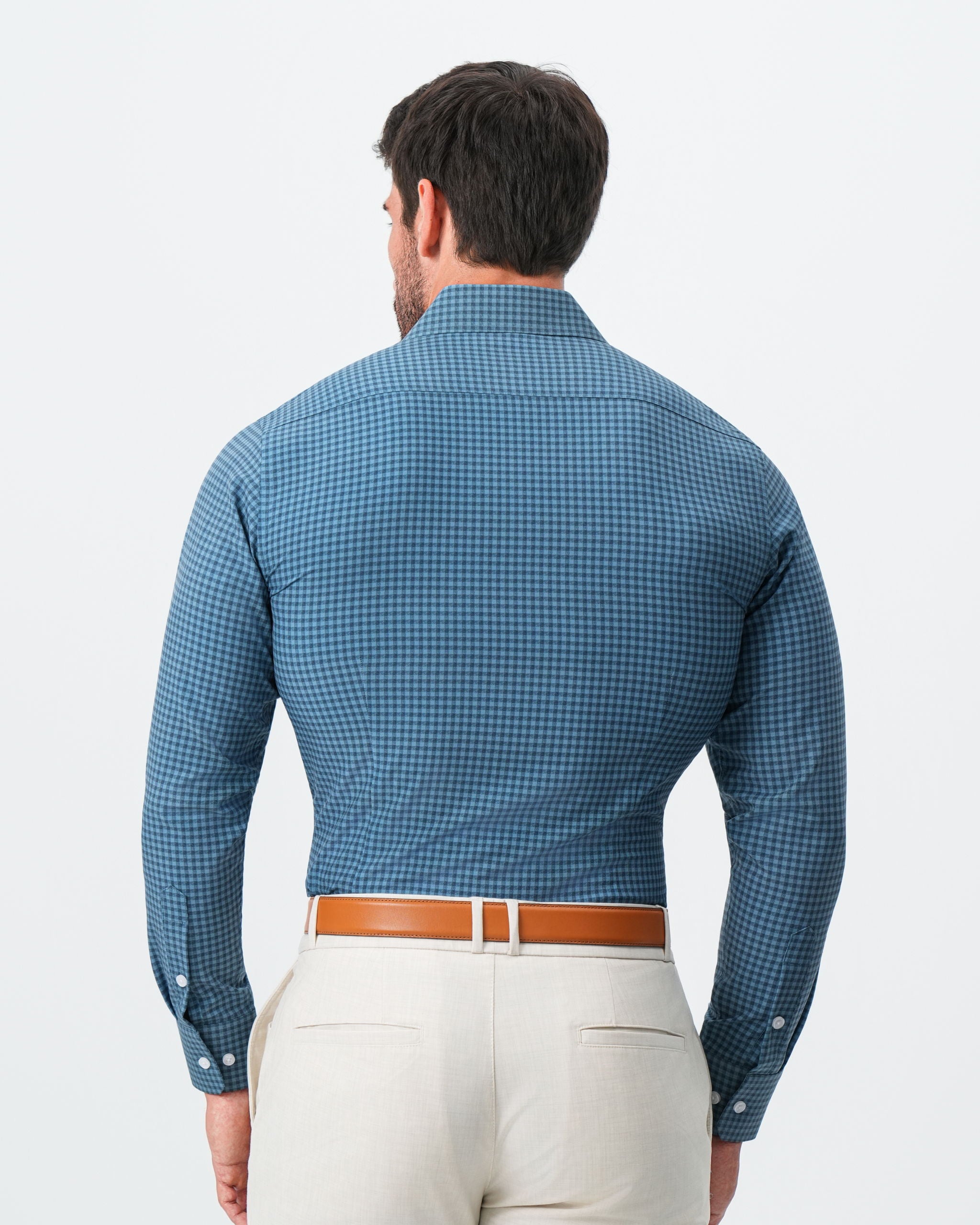 "The Montgomery" Teal & Navy Gingham