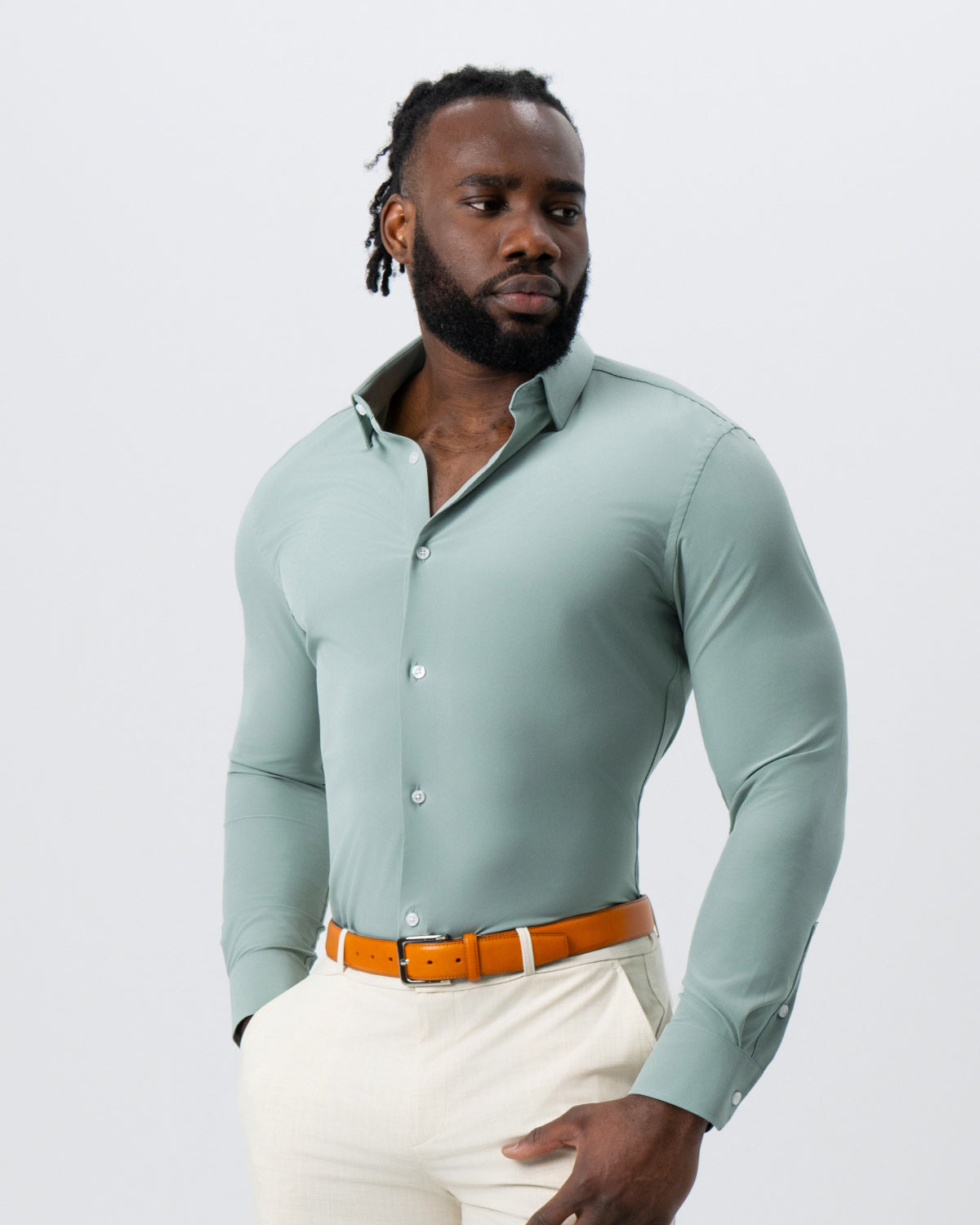 "The Westfield" Solid Sage Green