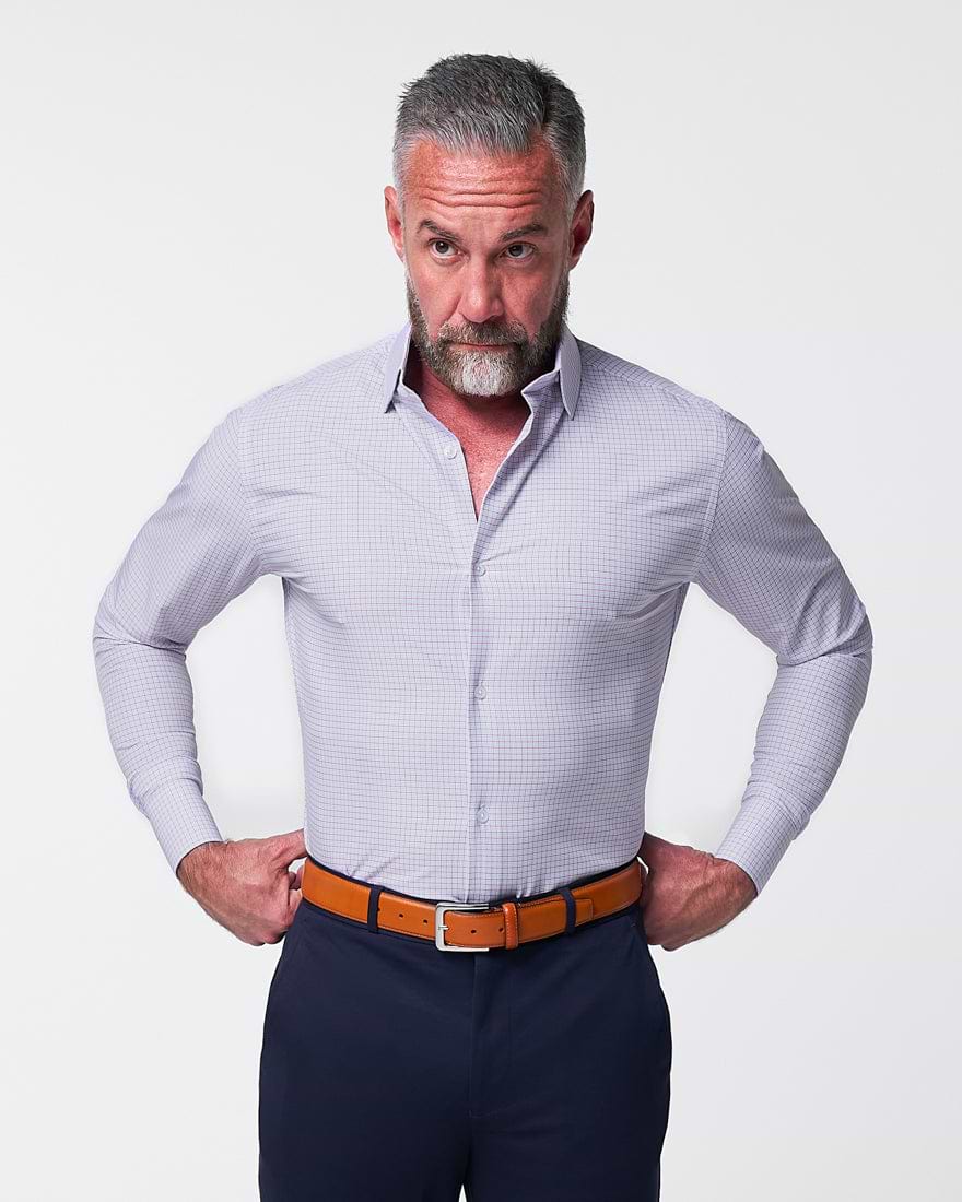 "The Buck" Orange and Blue Pattern - Classic Fit