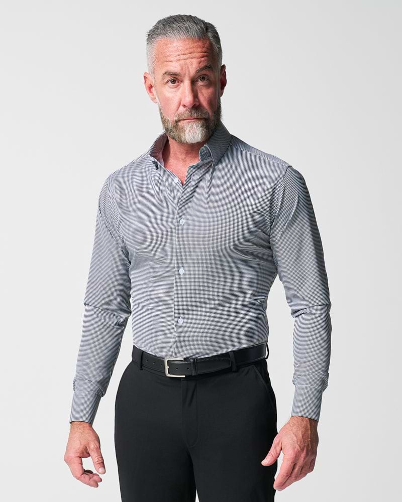 "The Newbury" Black Windowpane